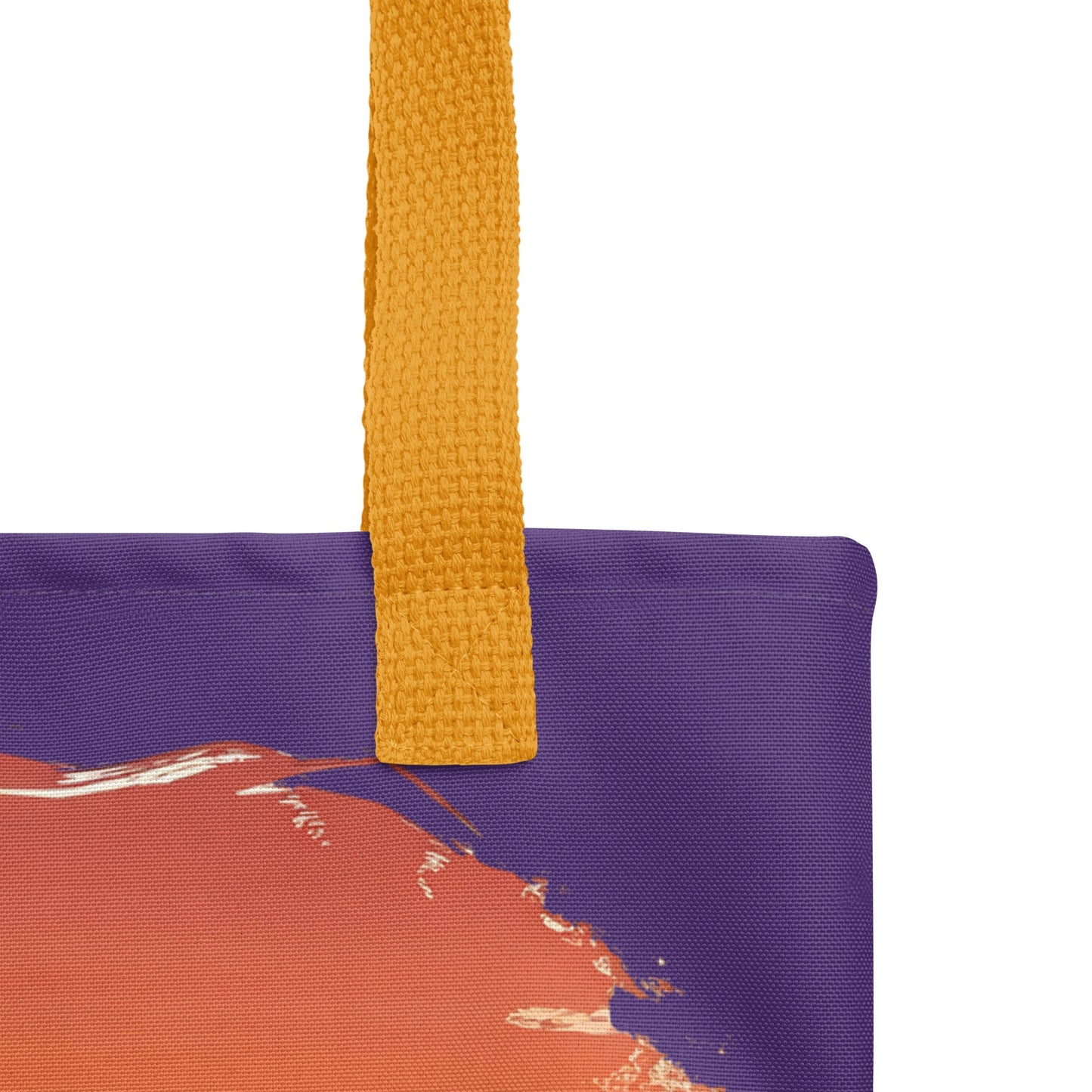 Orange Sky Over Mountains Tote Bag - Tote Bags - Discovery Co.