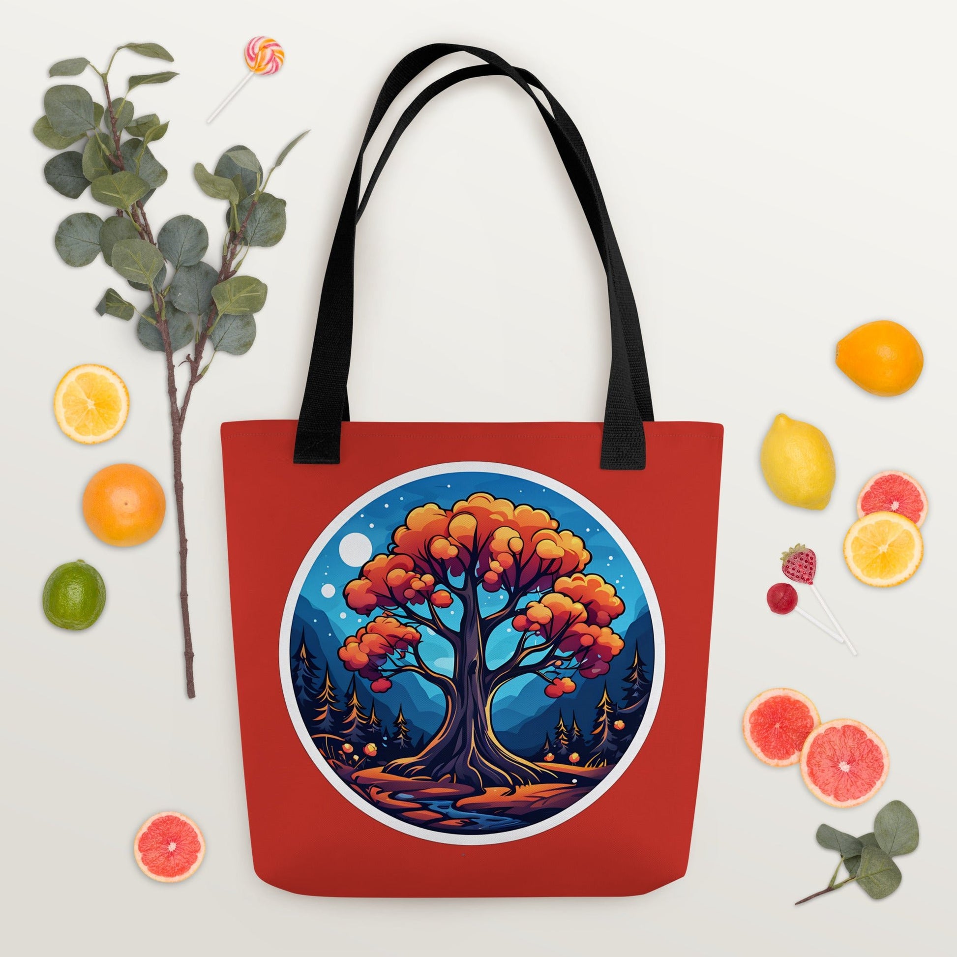 Orange Tree Tote Bag - Tote Bags - Discovery Co.