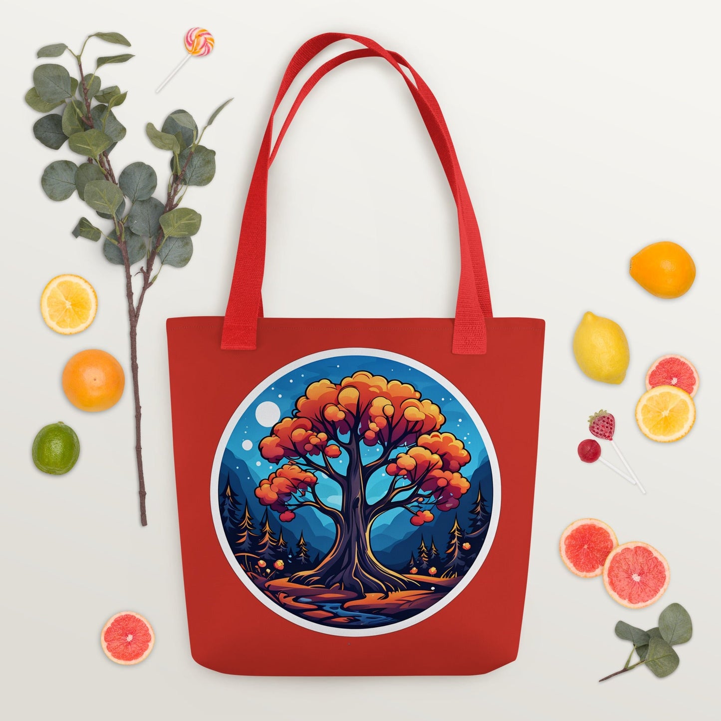 Orange Tree Tote Bag - Tote Bags - Discovery Co.