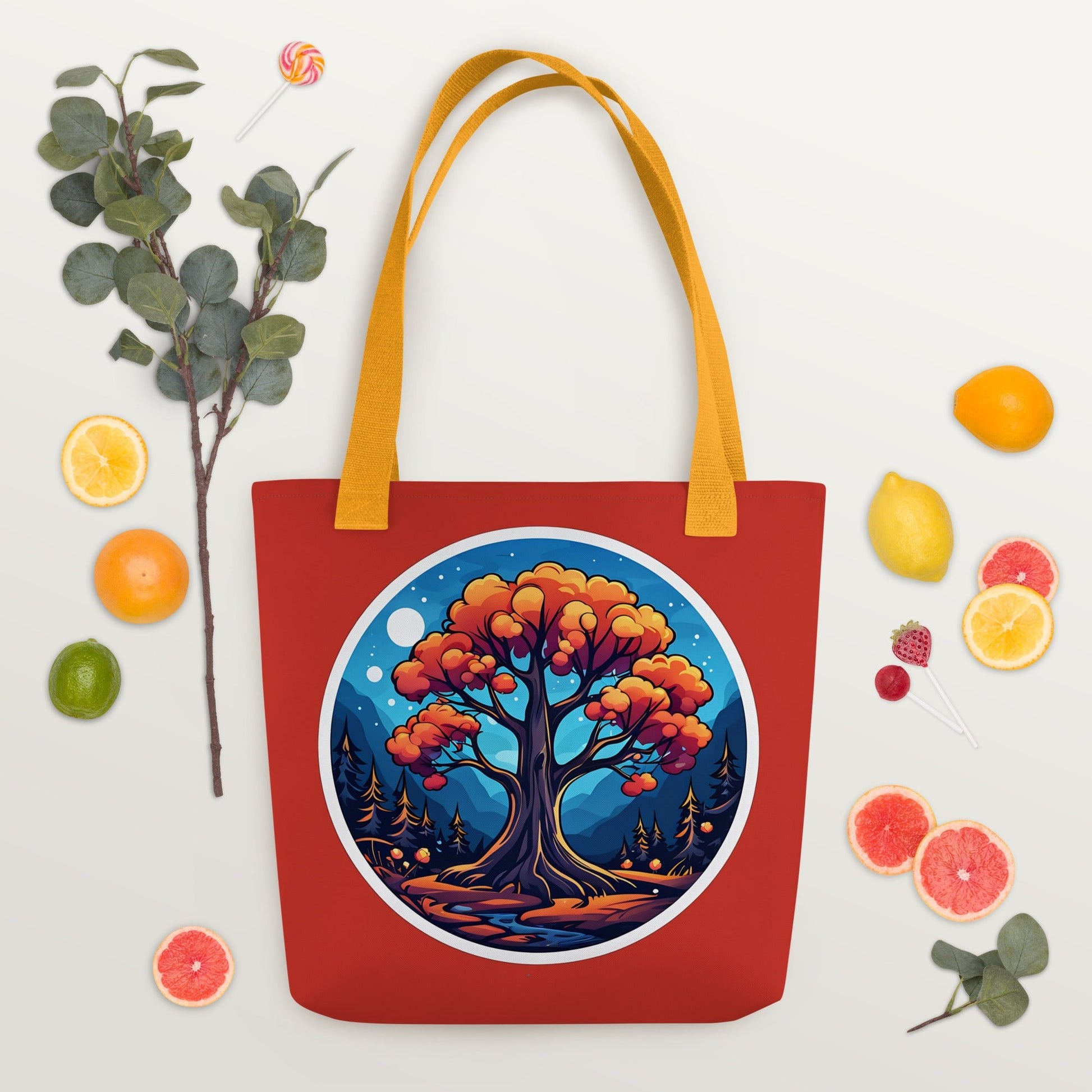 Orange Tree Tote Bag - Tote Bags - Discovery Co.