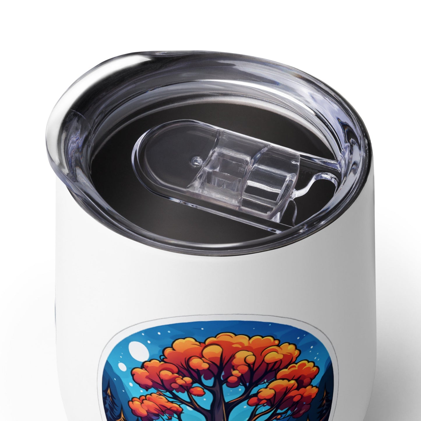 Orange Tree Wine Tumbler - Tumblers - Discovery Co.