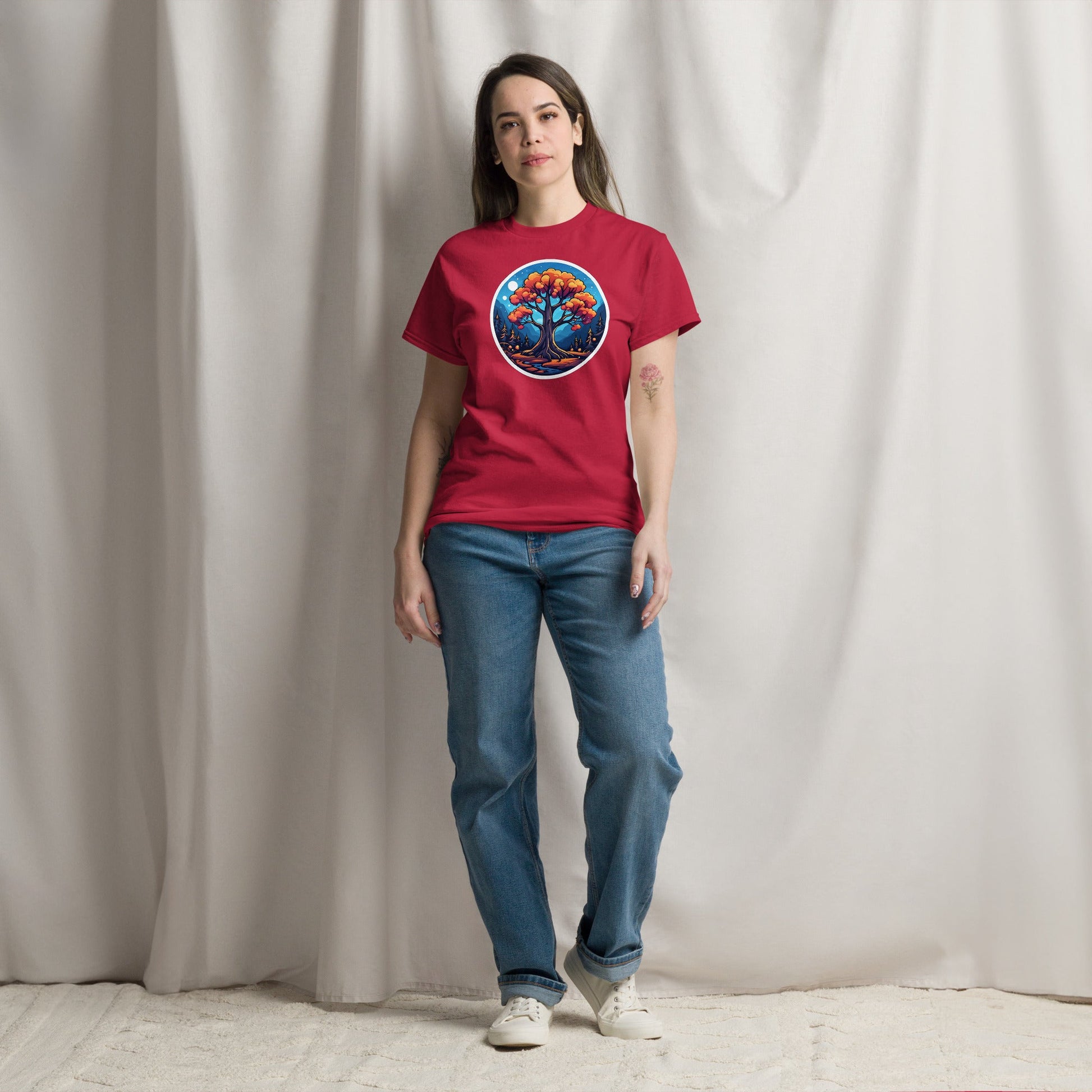 Orange Tree Women's (Unisex) Classic Tee - Women's Shirts - Discovery Co.