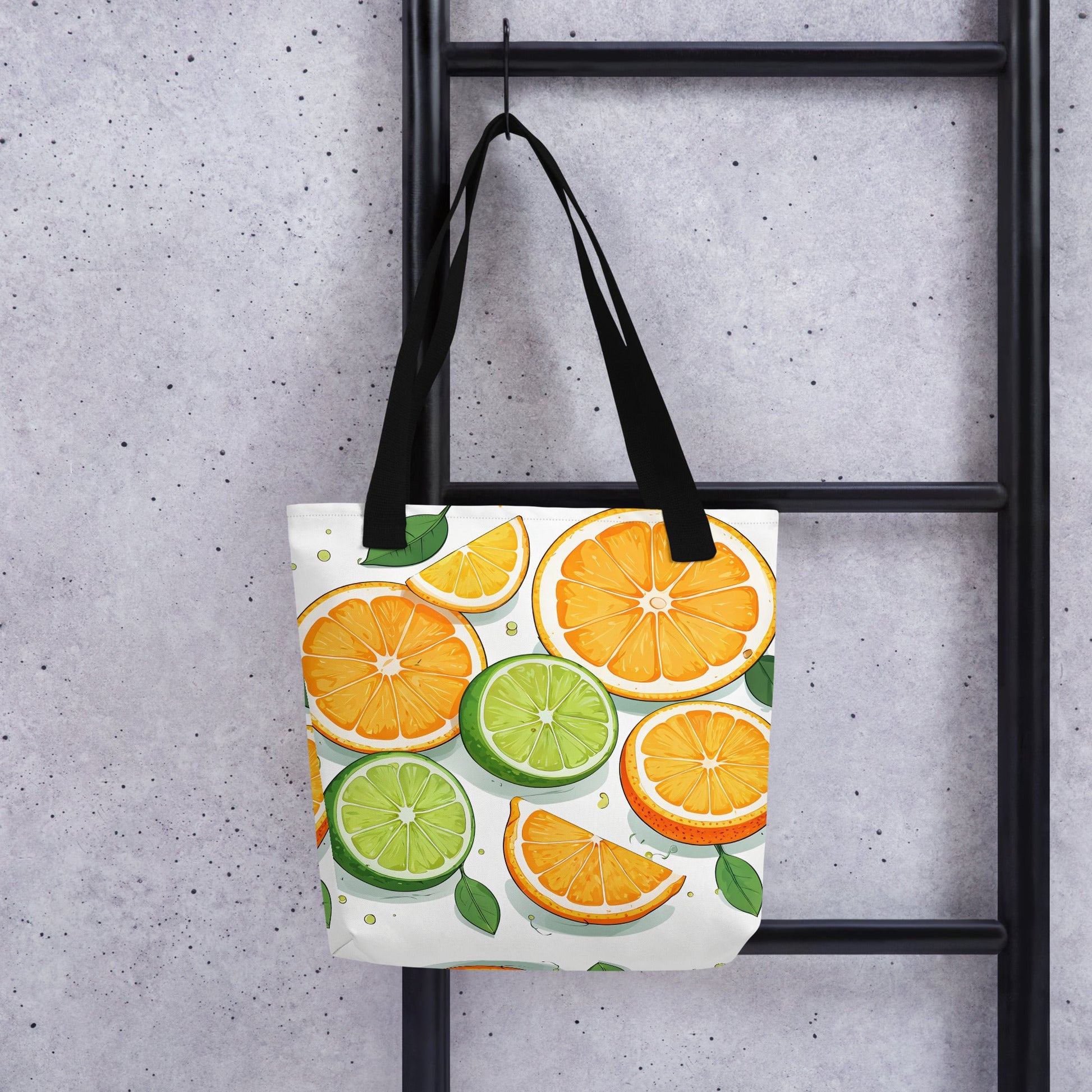 Oranges and Limes Tote Bag - Tote Bags - Discovery Co.