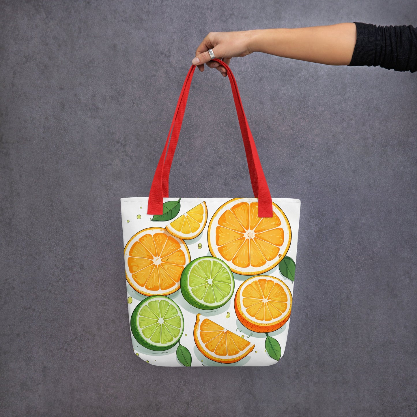 Oranges and Limes Tote Bag - Tote Bags - Discovery Co.