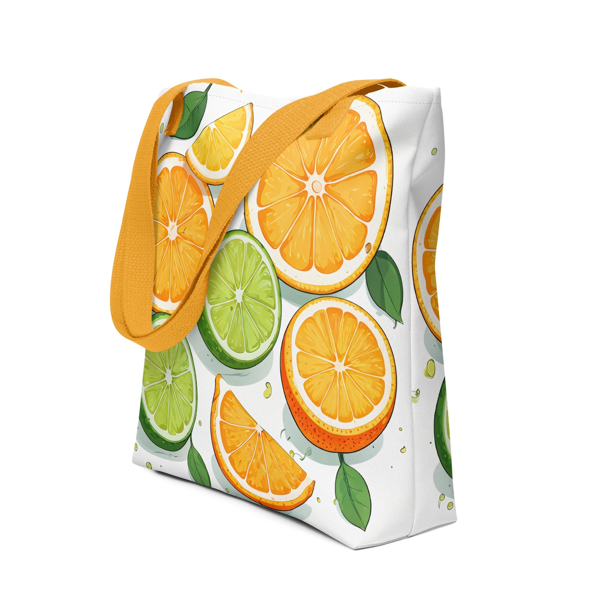 Oranges and Limes Tote Bag - Tote Bags - Discovery Co.