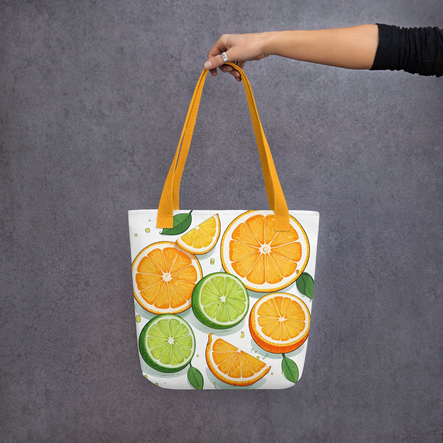 Oranges and Limes Tote Bag - Tote Bags - Discovery Co.