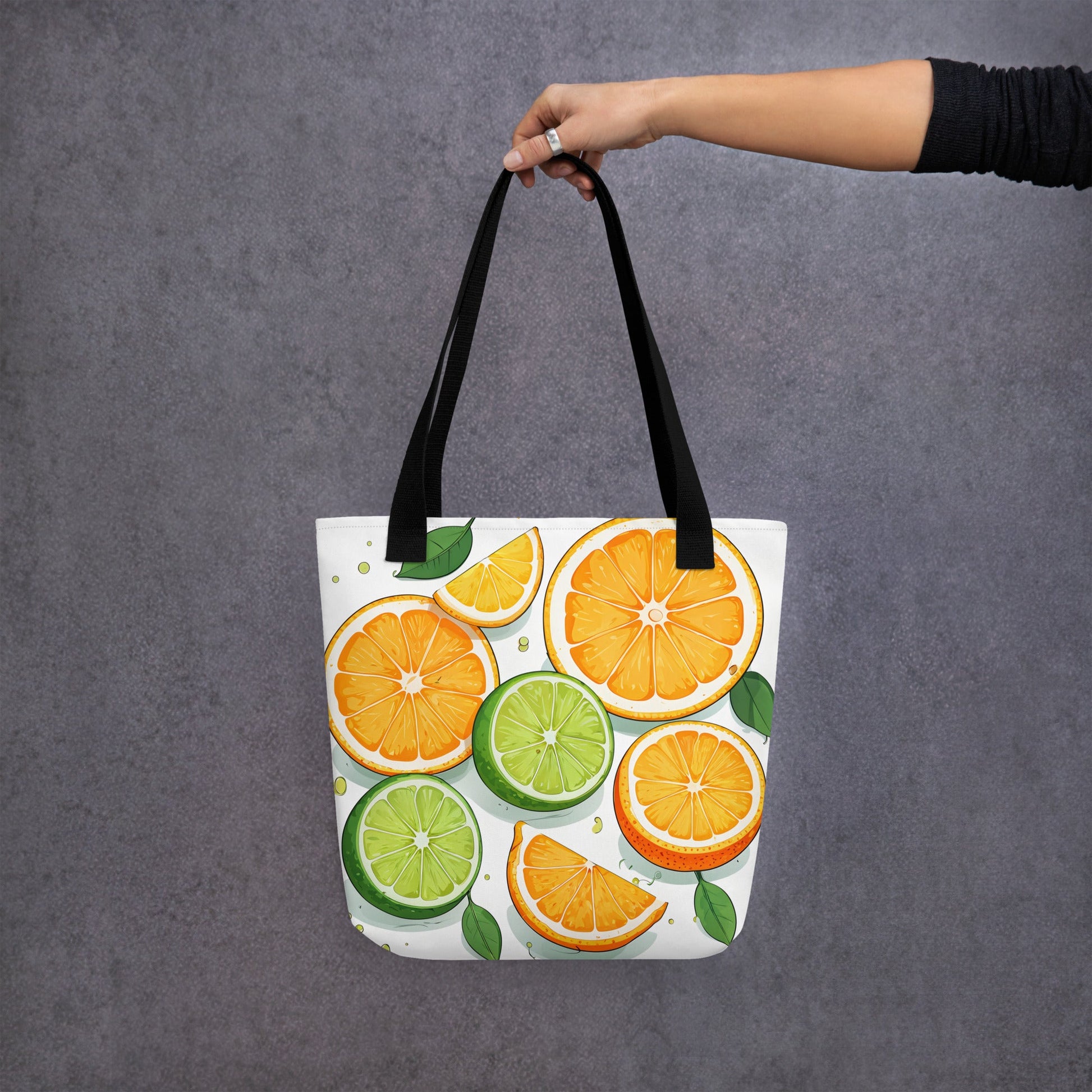 Oranges and Limes Tote Bag - Tote Bags - Discovery Co.