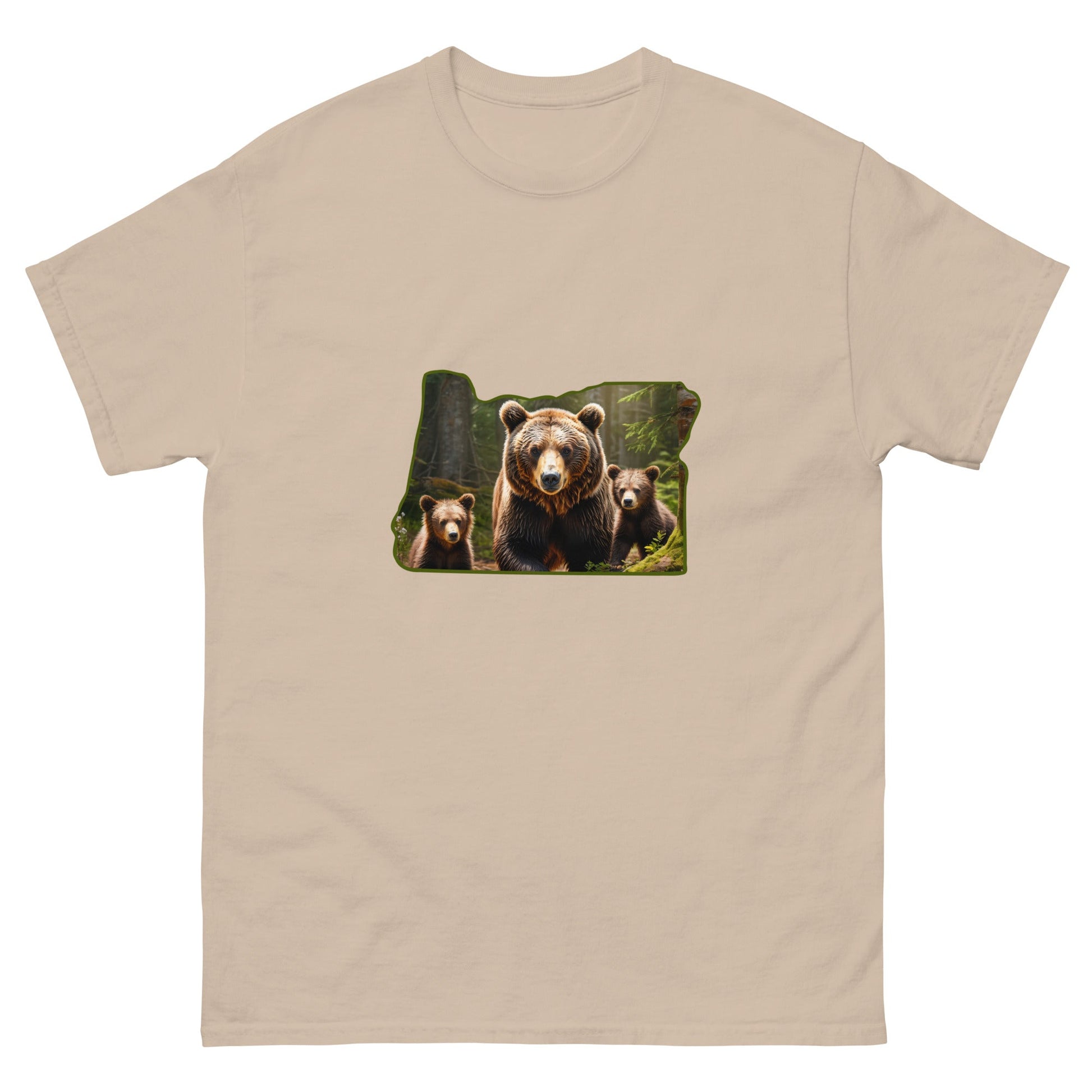 Oregon Bear Family Men's Classic Tee - Men's Shirts - Discovery Co.