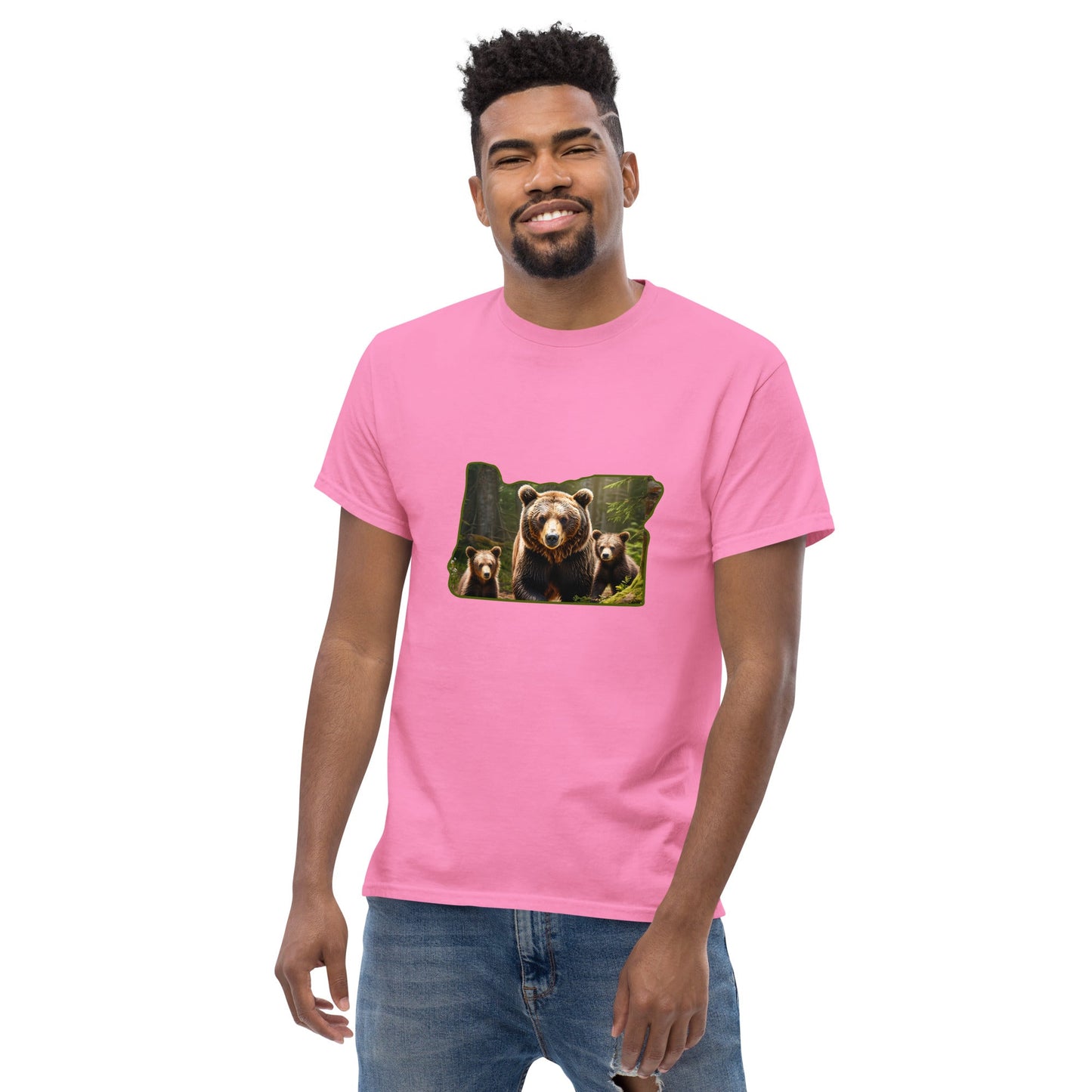 Oregon Bear Family Men's Classic Tee - Men's Shirts - Discovery Co.