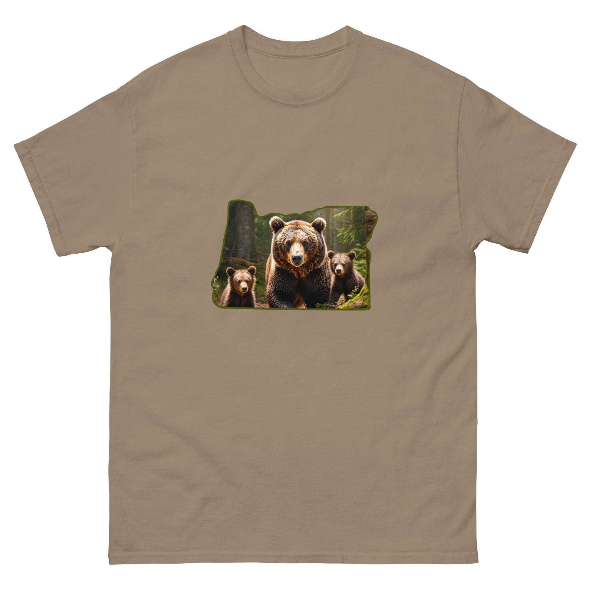 Oregon Bear Family Men's Classic Tee - Men's Shirts - Discovery Co.