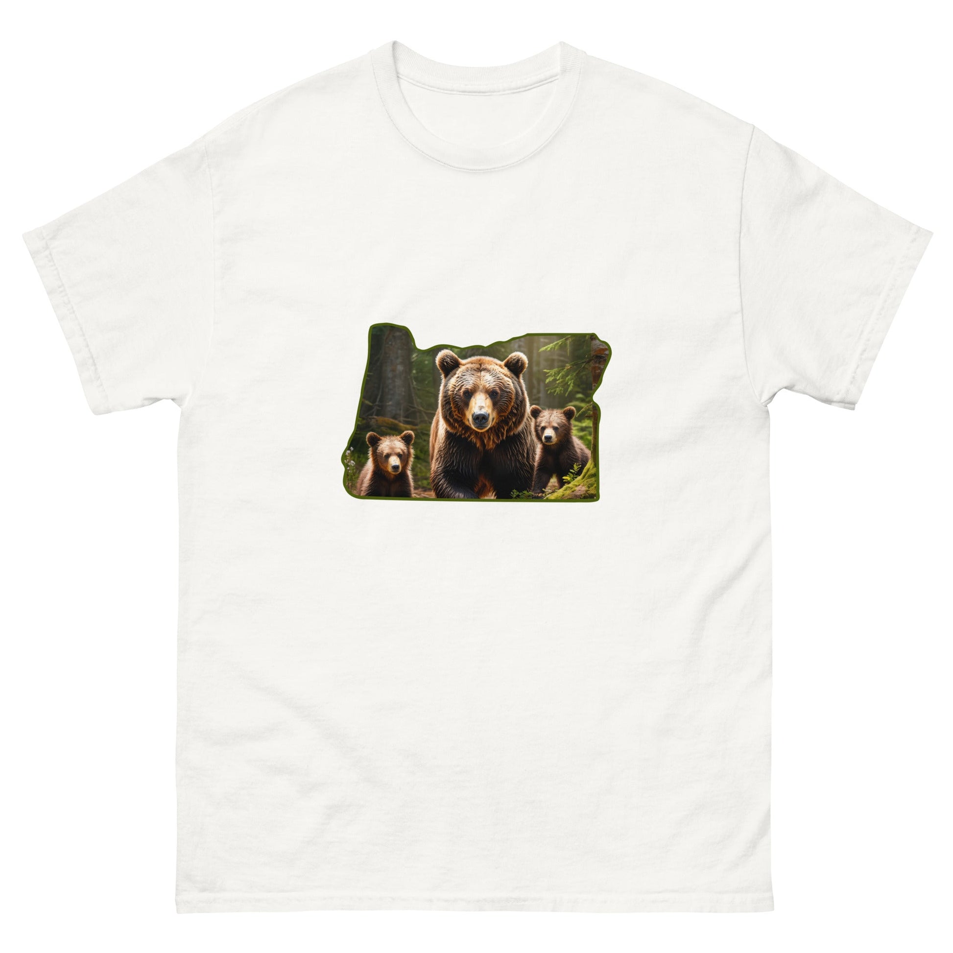 Oregon Bear Family Men's Classic Tee - Men's Shirts - Discovery Co.