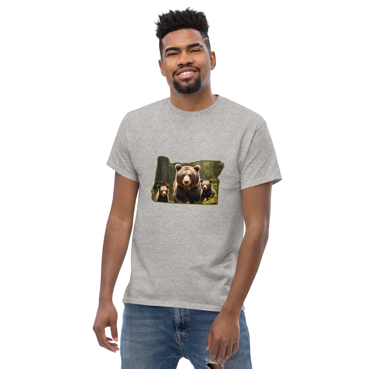 Oregon Bear Family Men's Classic Tee - Men's Shirts - Discovery Co.