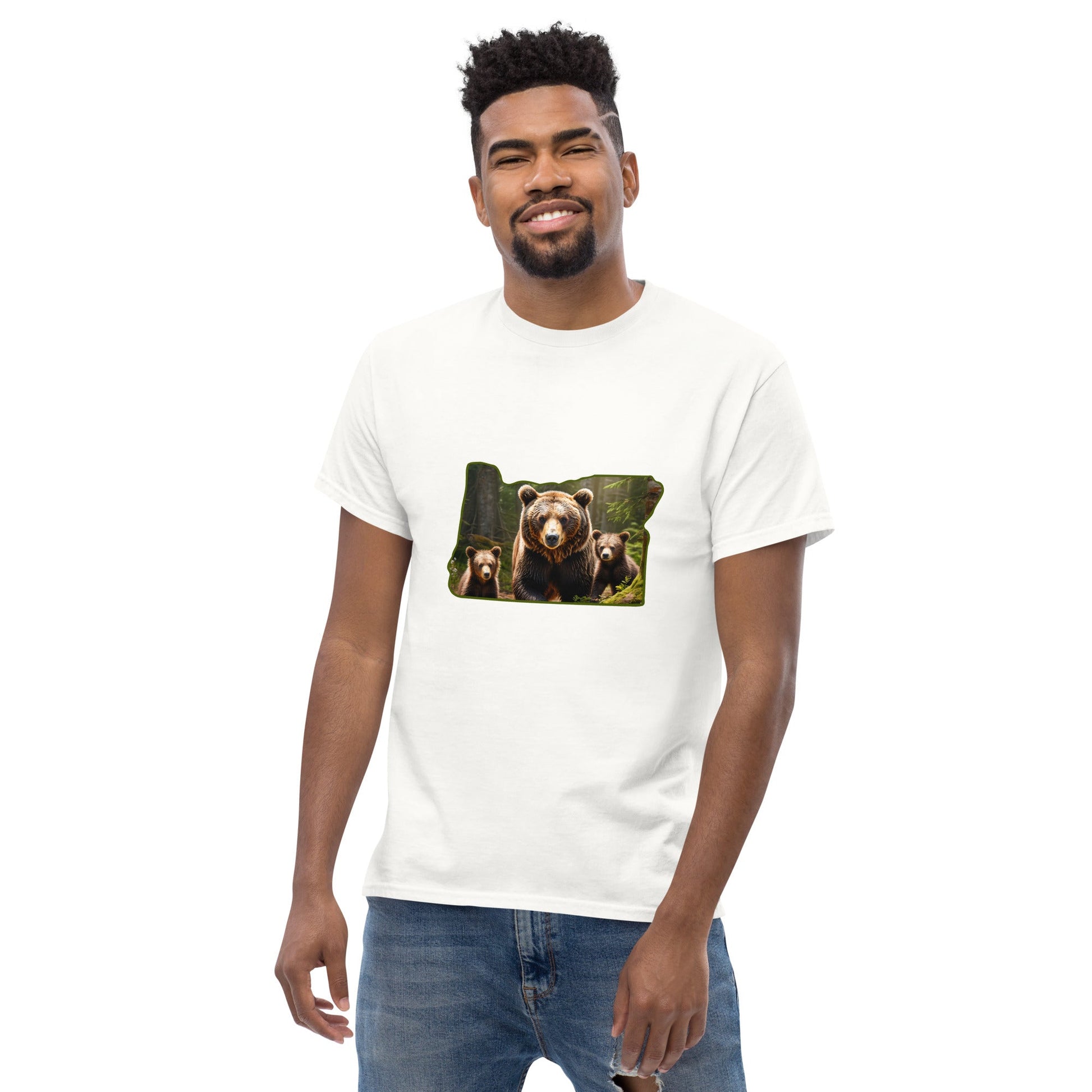 Oregon Bear Family Men's Classic Tee - Men's Shirts - Discovery Co.