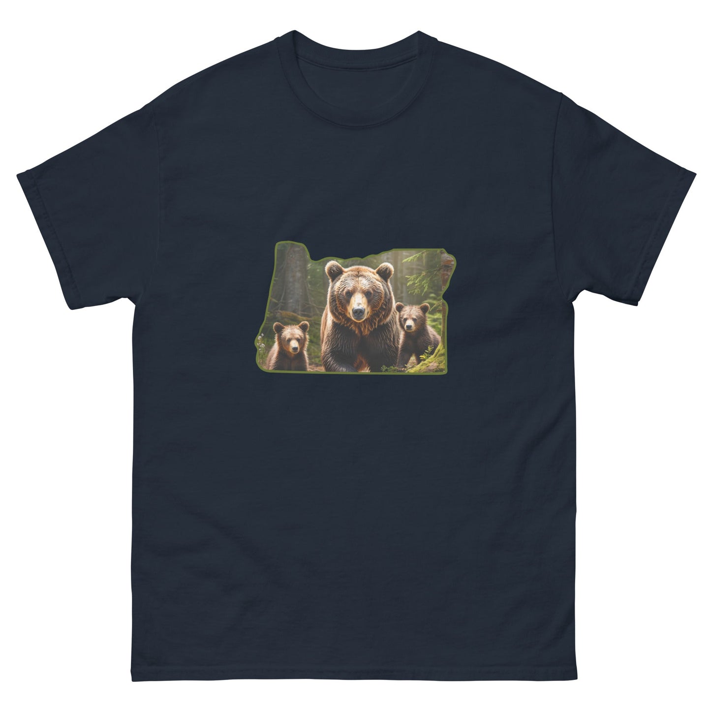 Oregon Bear Family Men's Classic Tee - Men's Shirts - Discovery Co.