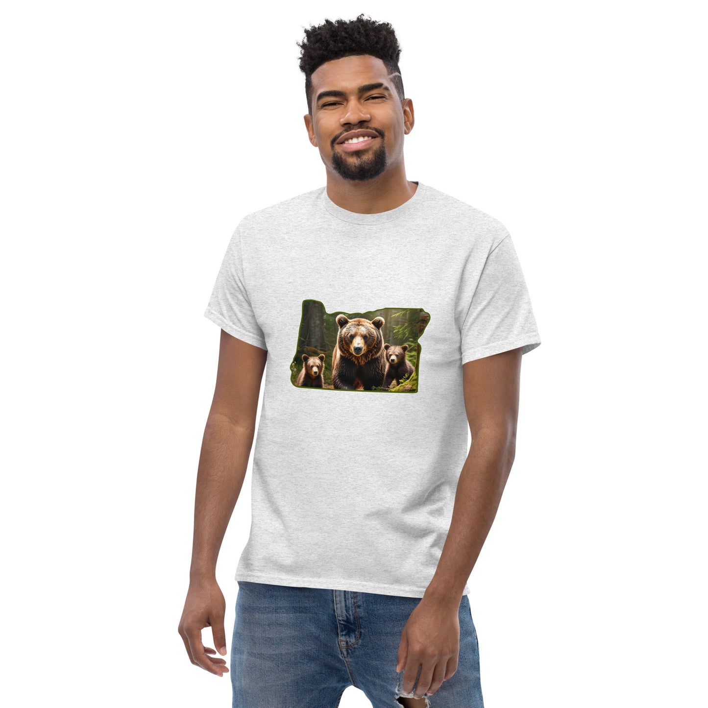 Oregon Bear Family Men's Classic Tee - Men's Shirts - Discovery Co.