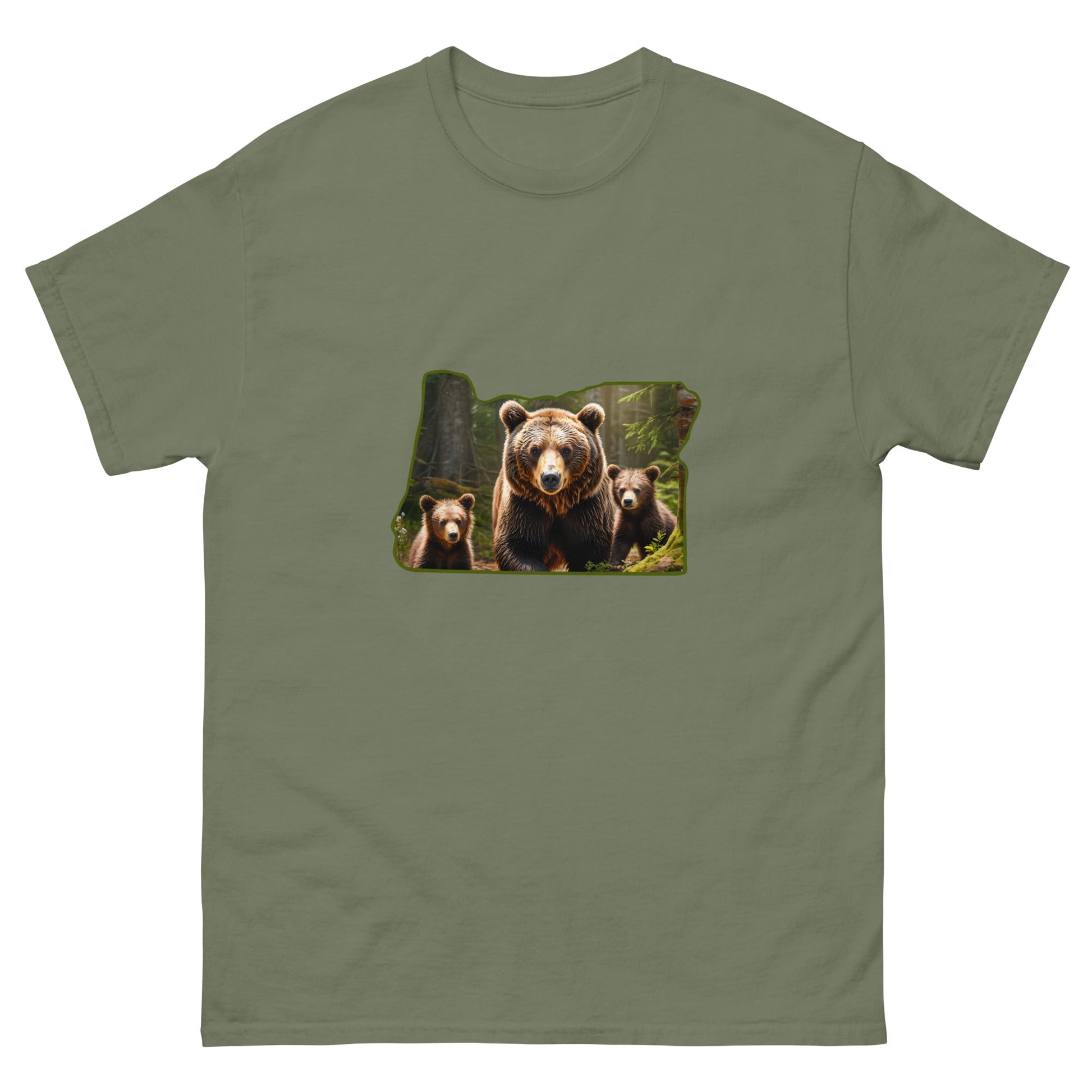 Oregon Bear Family Men's Classic Tee - Men's Shirts - Discovery Co.