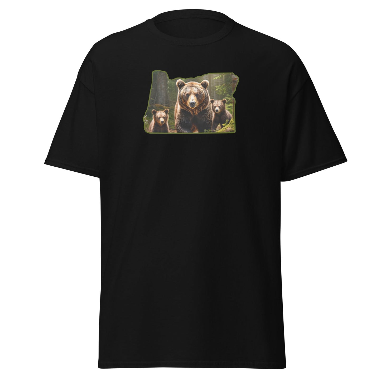 Oregon Bear Family Men's (Unisex) Classic Tee - Men's Shirts - Discovery Co.