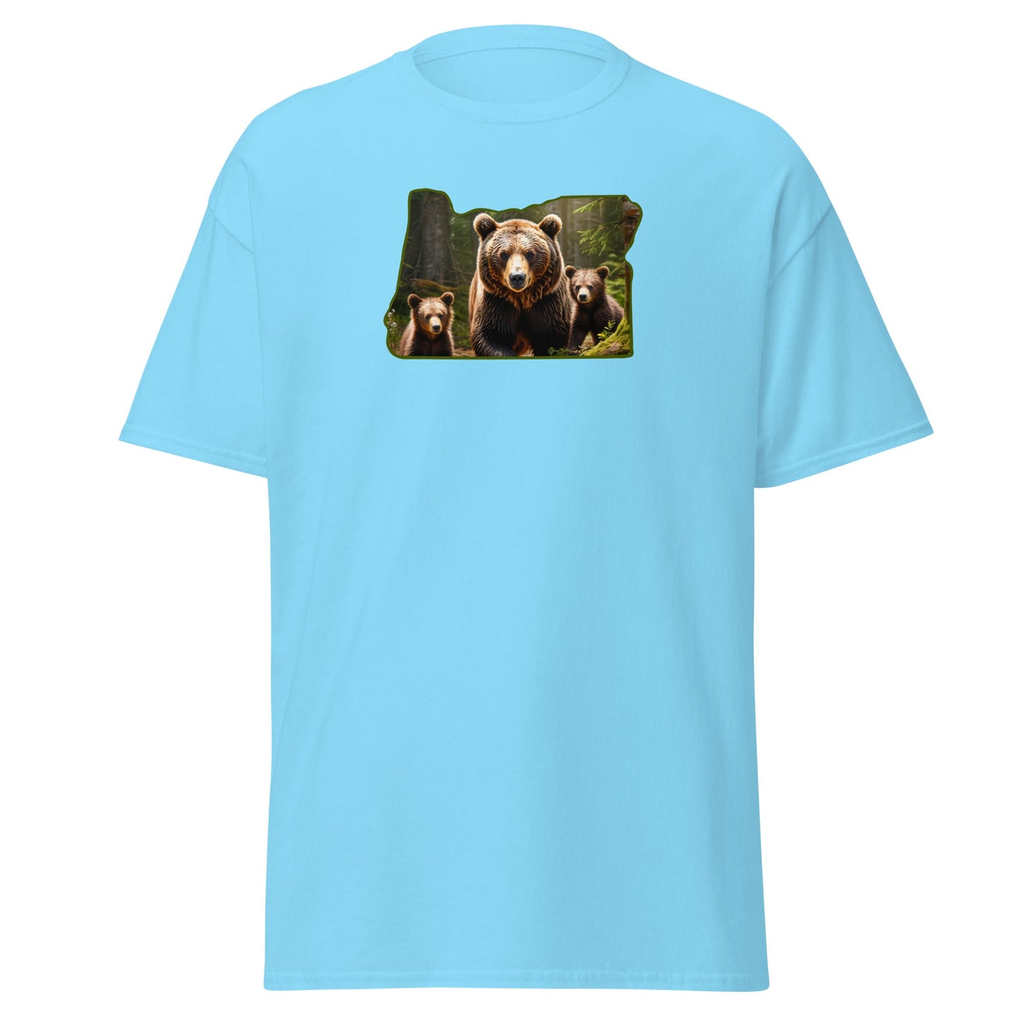 Oregon Bear Family Women's (Unisex) Classic Tee - Women's Shirts - Discovery Co.