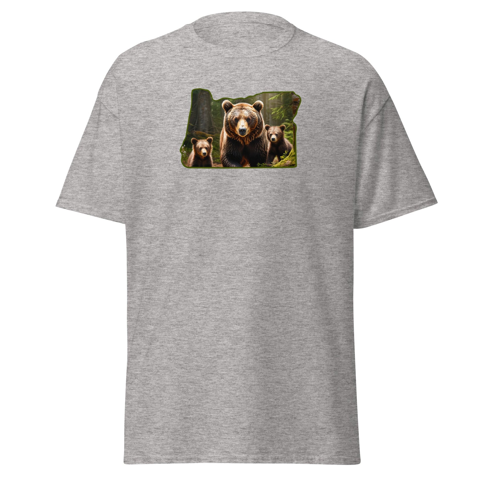 Oregon Bear Family Women's (Unisex) Classic Tee - Women's Shirts - Discovery Co.