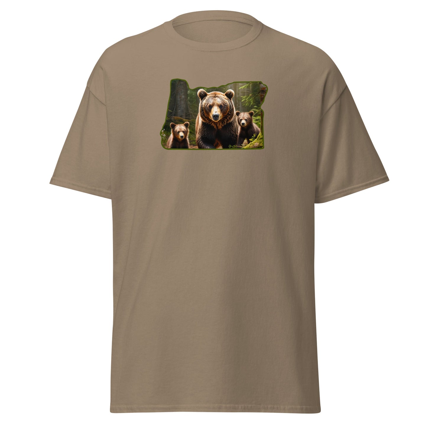 Oregon Bear Family Women's (Unisex) Classic Tee - Women's Shirts - Discovery Co.