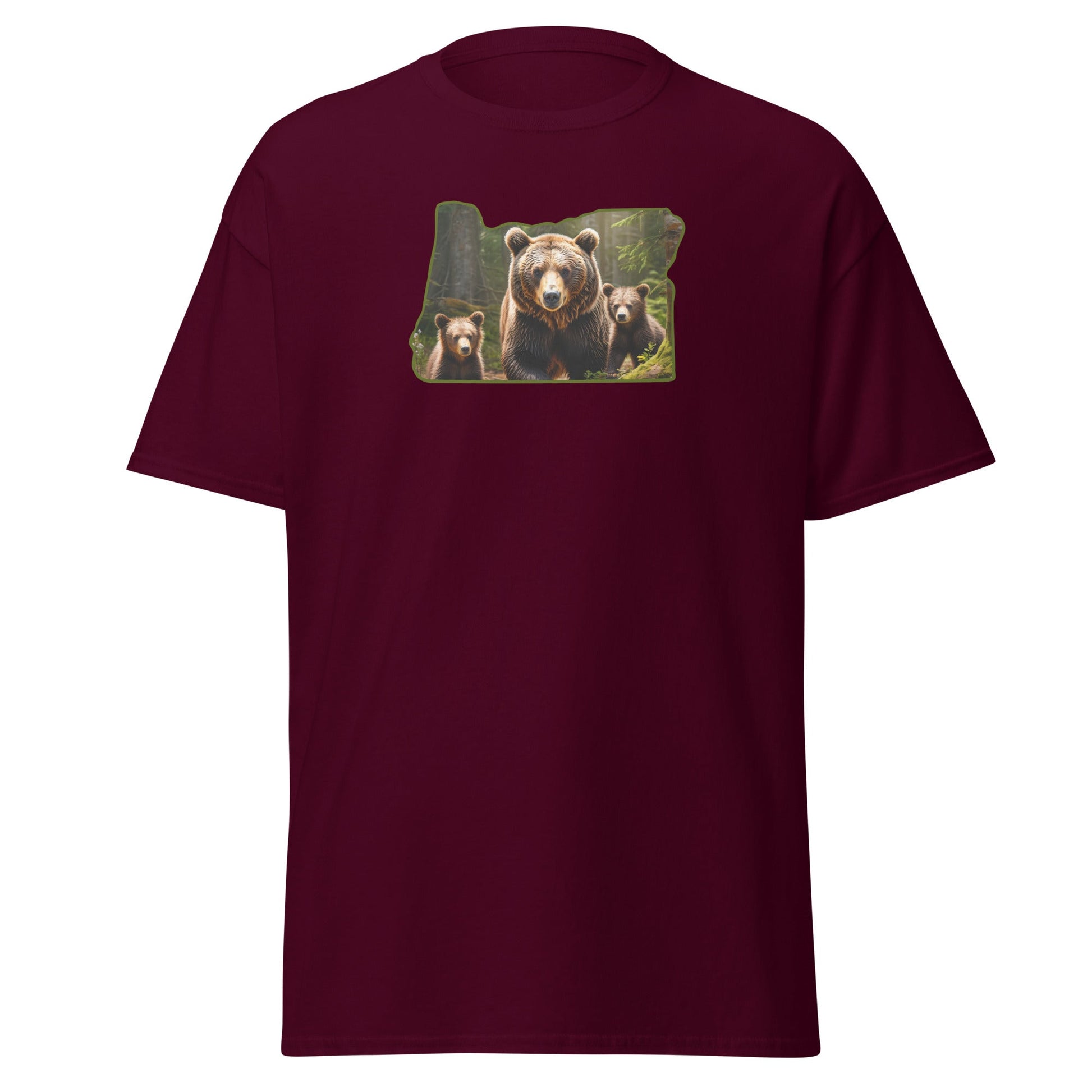 Oregon Bear Family Women's (Unisex) Classic Tee - Women's Shirts - Discovery Co.