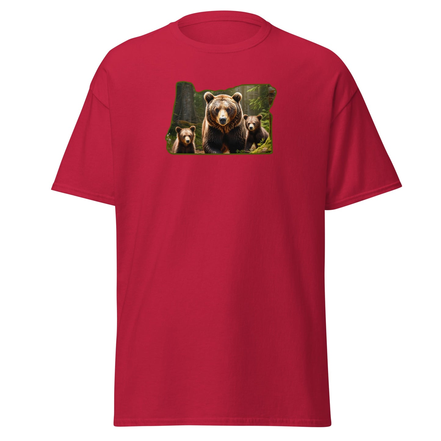 Oregon Bear Family Women's (Unisex) Classic Tee - Women's Shirts - Discovery Co.