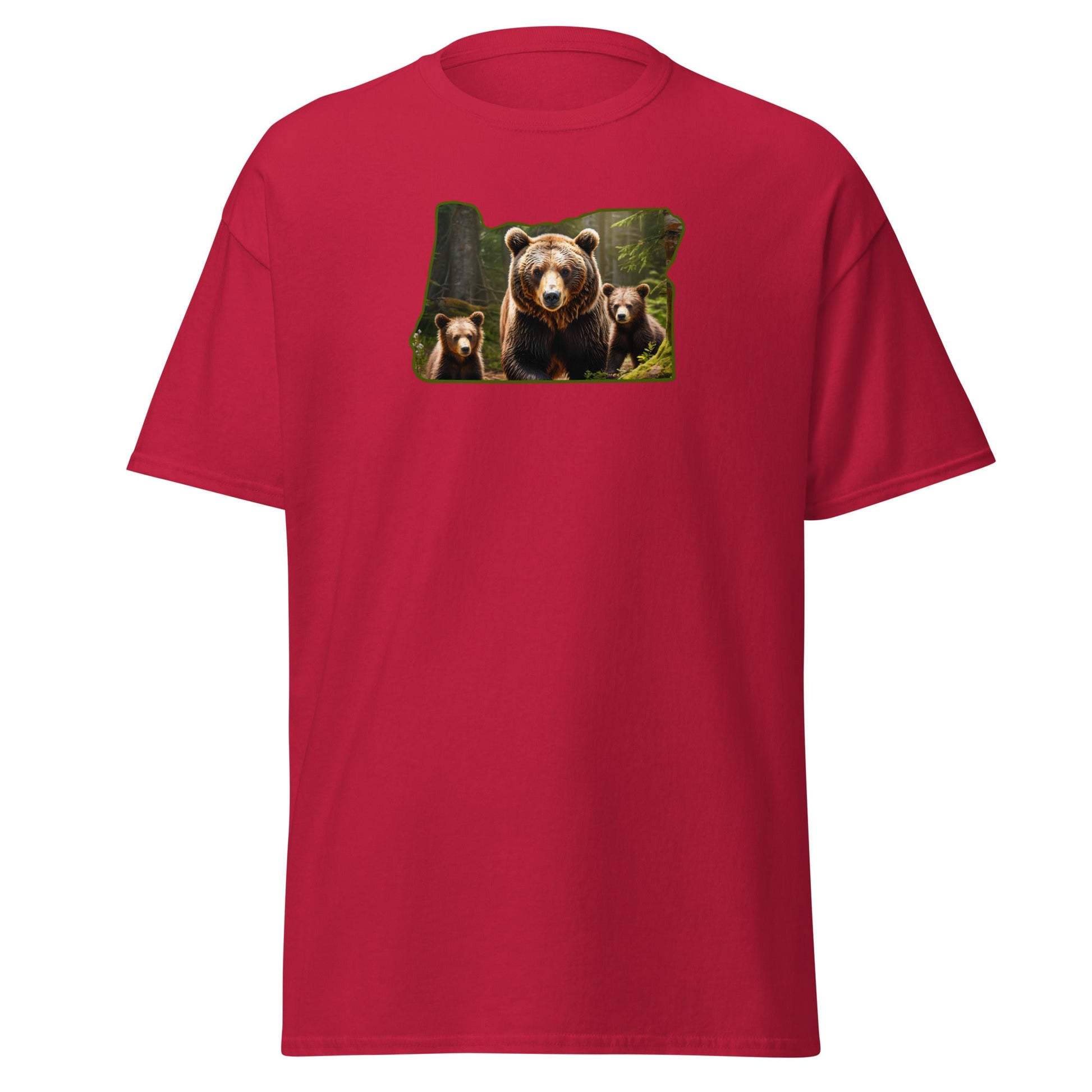 Oregon Bear Family Women's (Unisex) Classic Tee - Women's Shirts - Discovery Co.