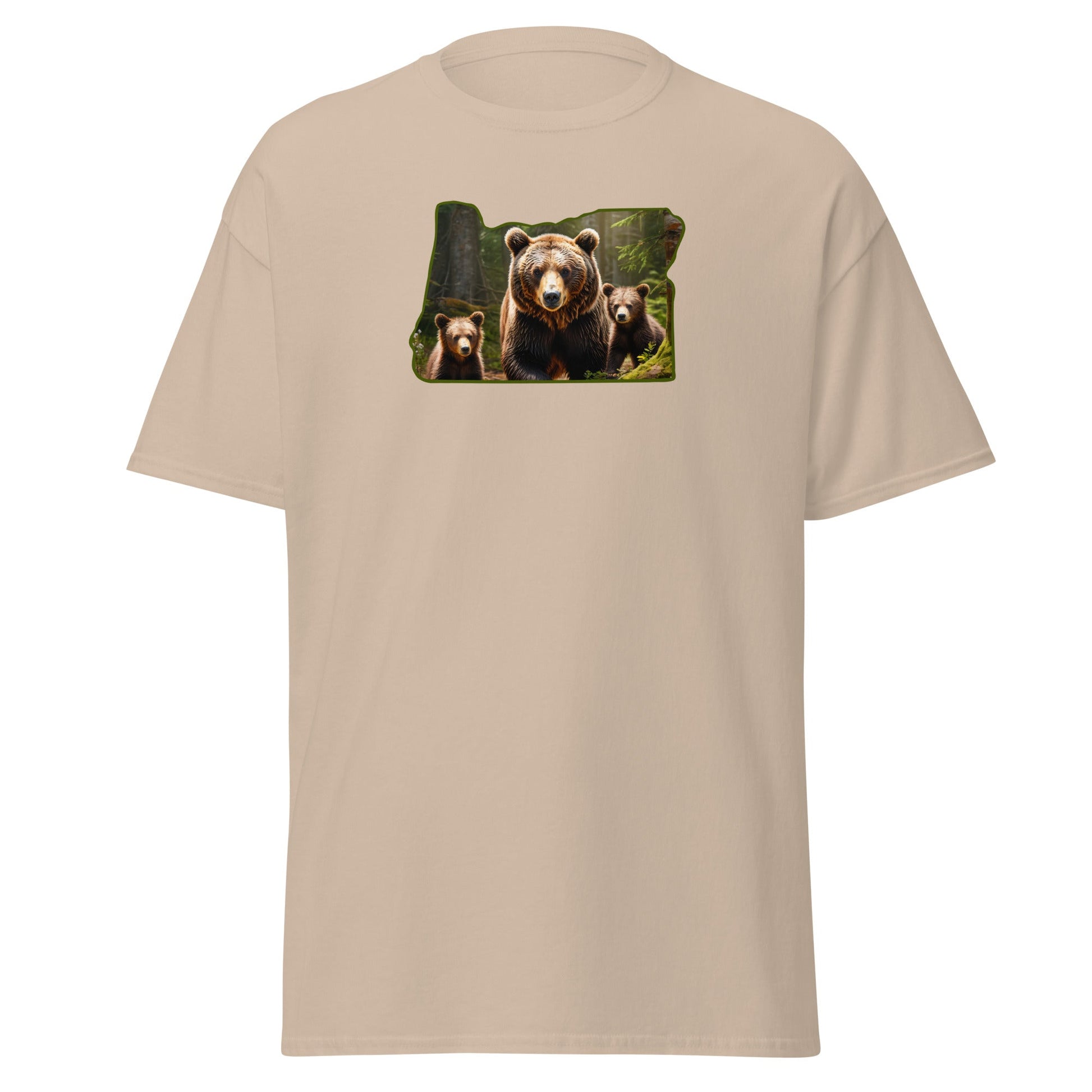 Oregon Bear Family Women's (Unisex) Classic Tee - Women's Shirts - Discovery Co.