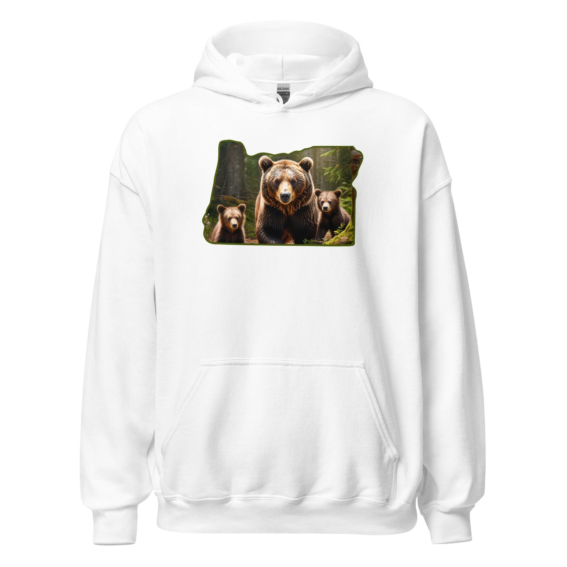 Oregon Bear Family Women's (Unisex) Hoodie - Hoodies - Discovery Co.