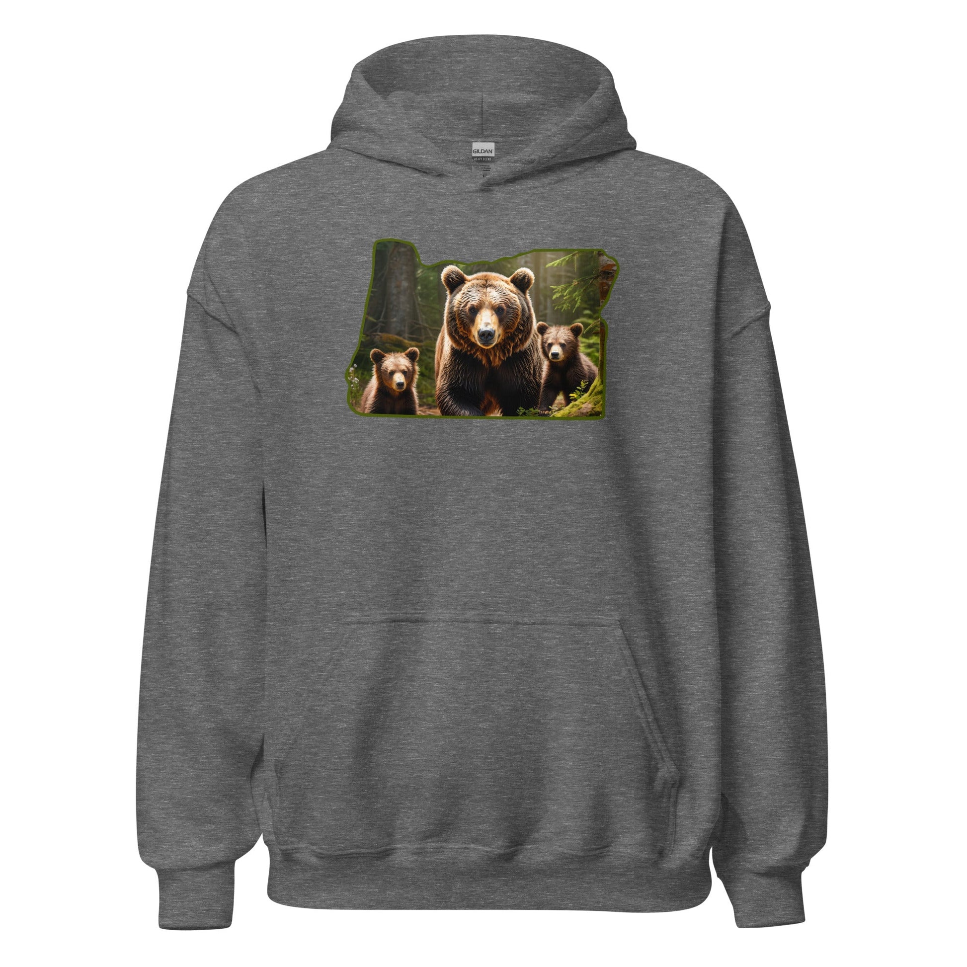 Oregon Bear Family Women's (Unisex) Hoodie - Hoodies - Discovery Co.