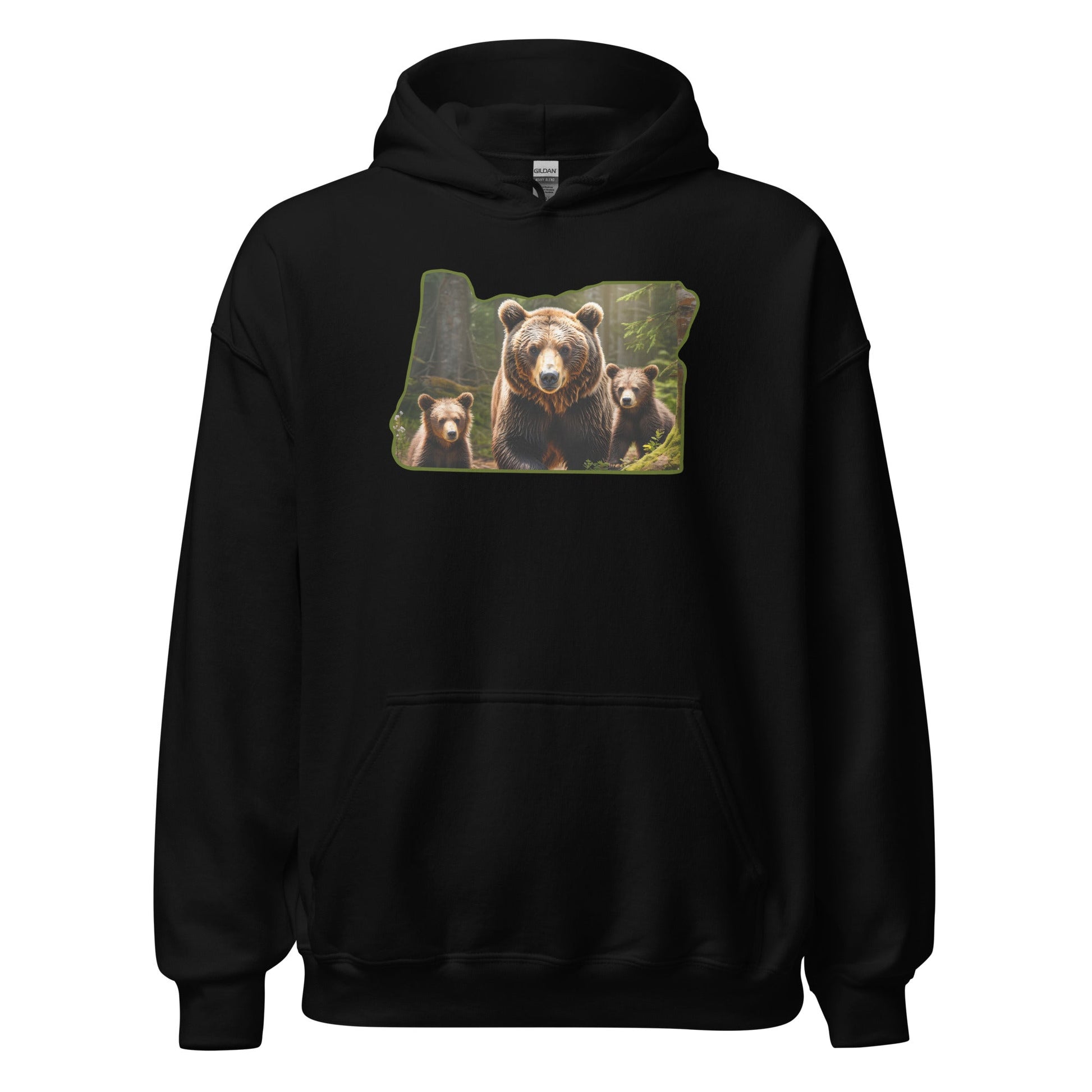 Oregon Bear Family Women's (Unisex) Hoodie - Hoodies - Discovery Co.
