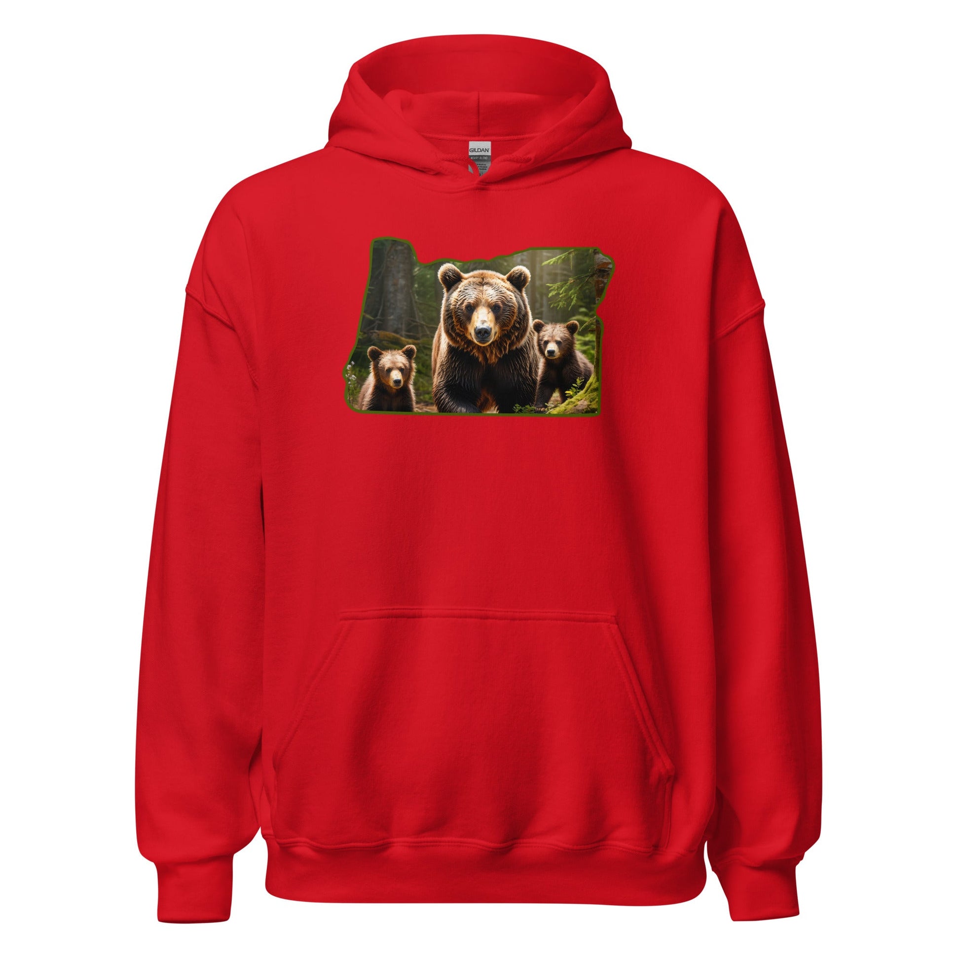 Oregon Bear Family Women's (Unisex) Hoodie - Hoodies - Discovery Co.