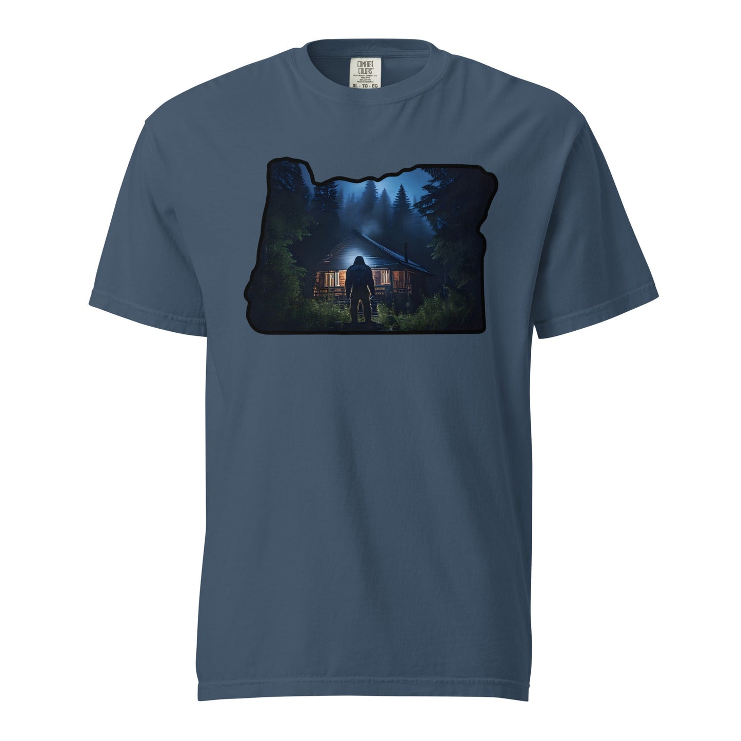 Oregon Bigfoot Visit Women's (Unisex) Premium Tee - Women's Shirts - Discovery Co.