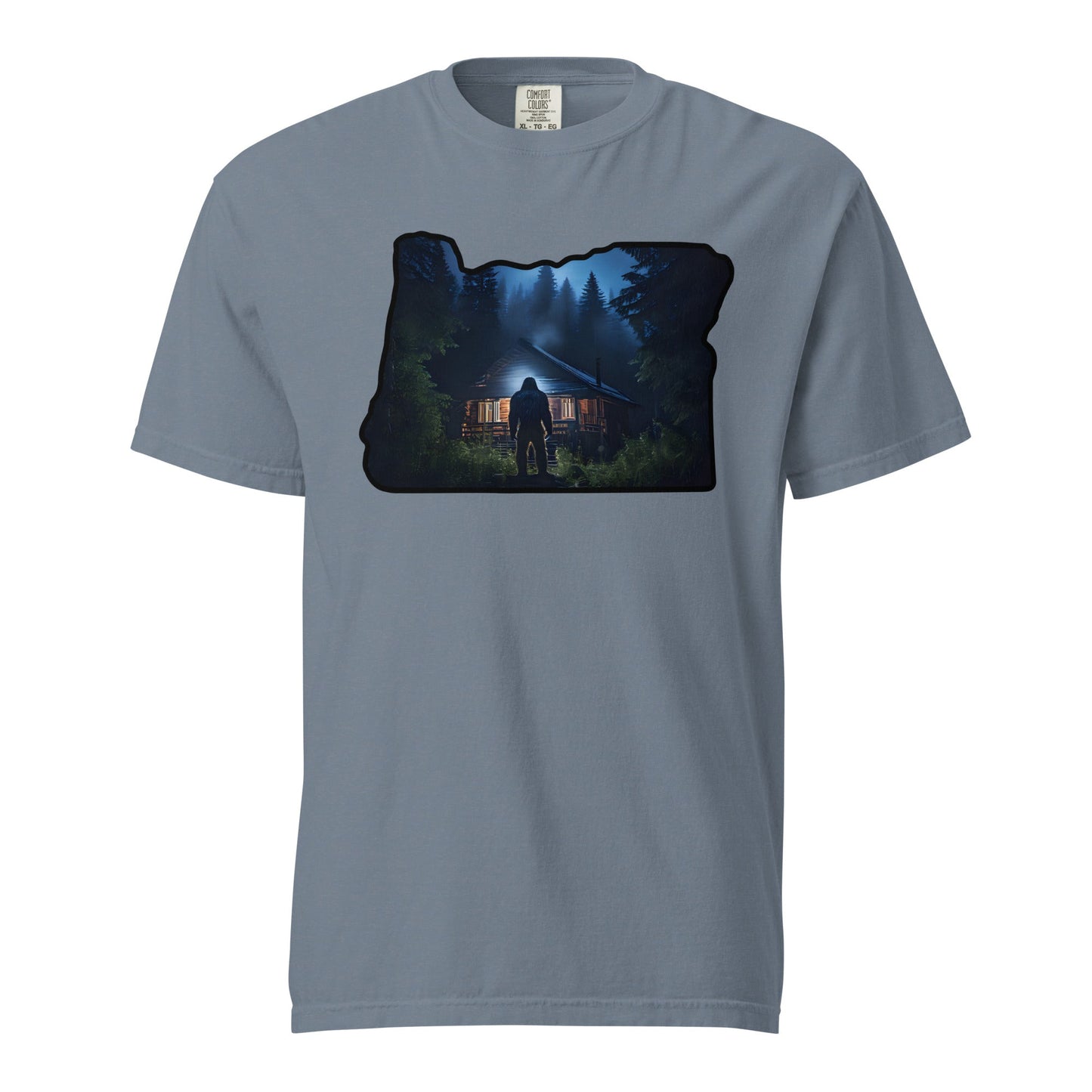 Oregon Bigfoot Visit Women's (Unisex) Premium Tee - Women's Shirts - Discovery Co.