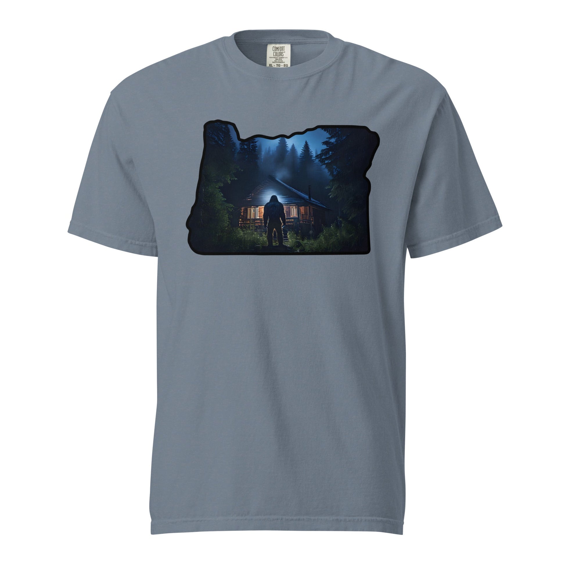 Oregon Bigfoot Visit Women's (Unisex) Premium Tee - Women's Shirts - Discovery Co.
