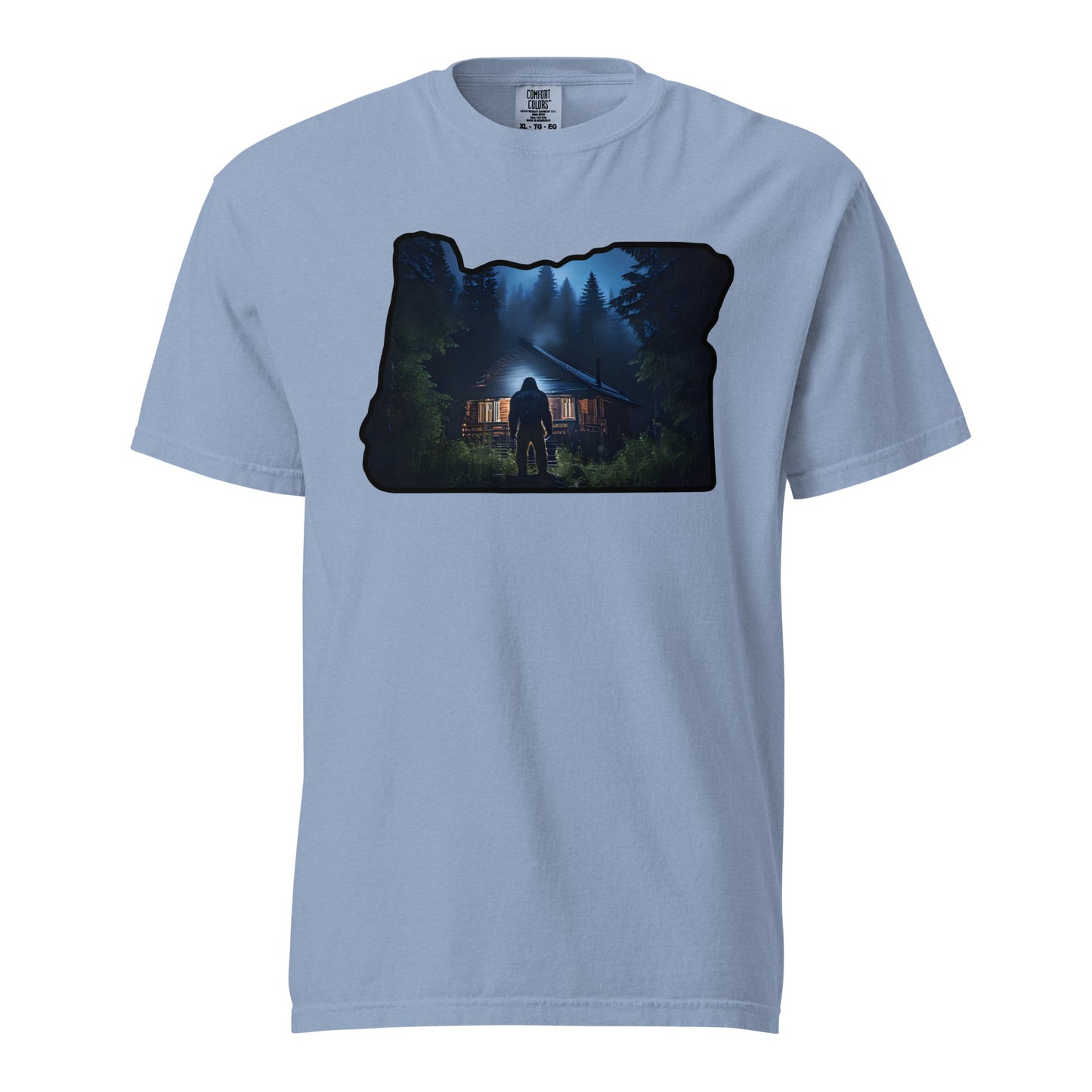 Oregon Bigfoot Visit Women's (Unisex) Premium Tee - Women's Shirts - Discovery Co.