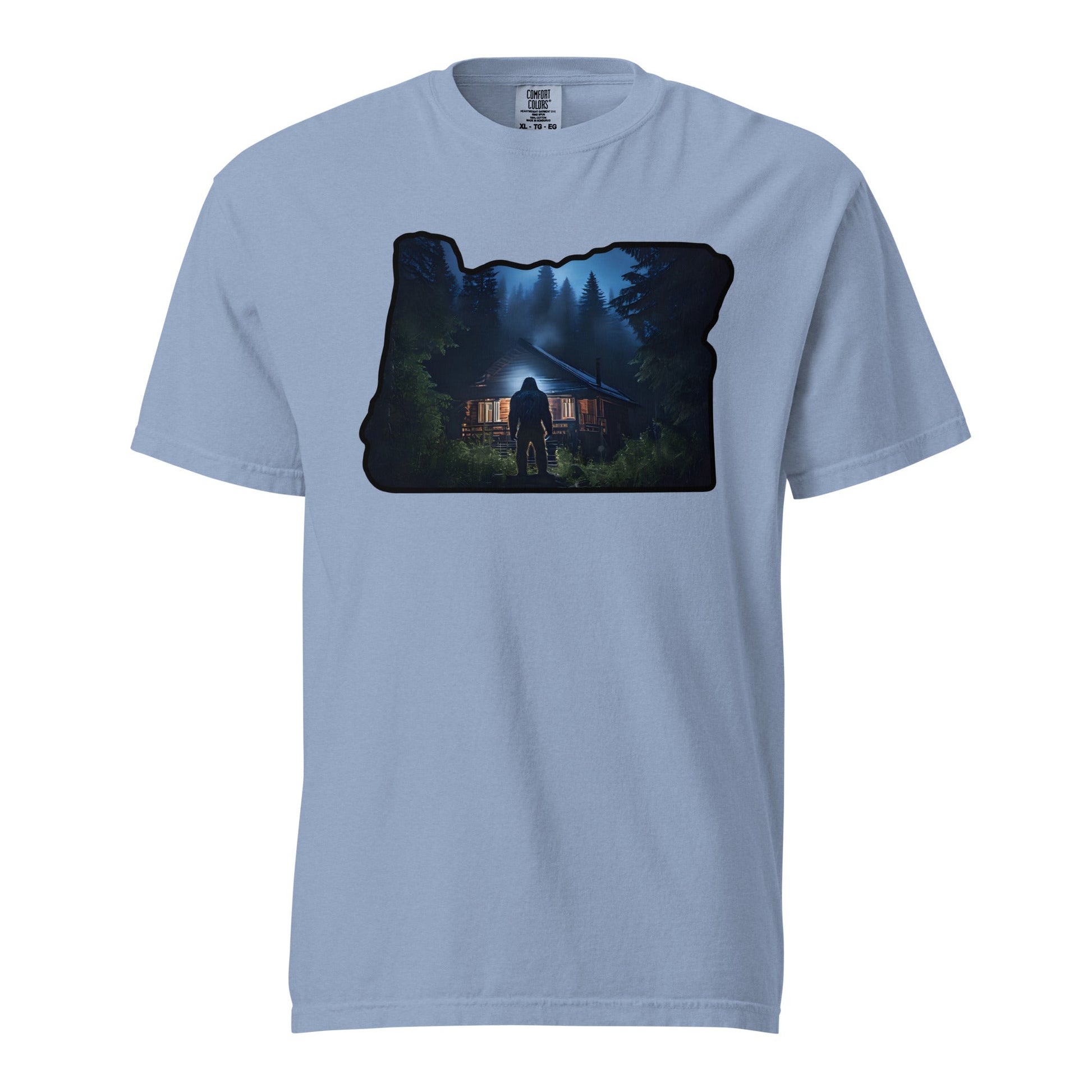 Oregon Bigfoot Visit Women's (Unisex) Premium Tee - Women's Shirts - Discovery Co.