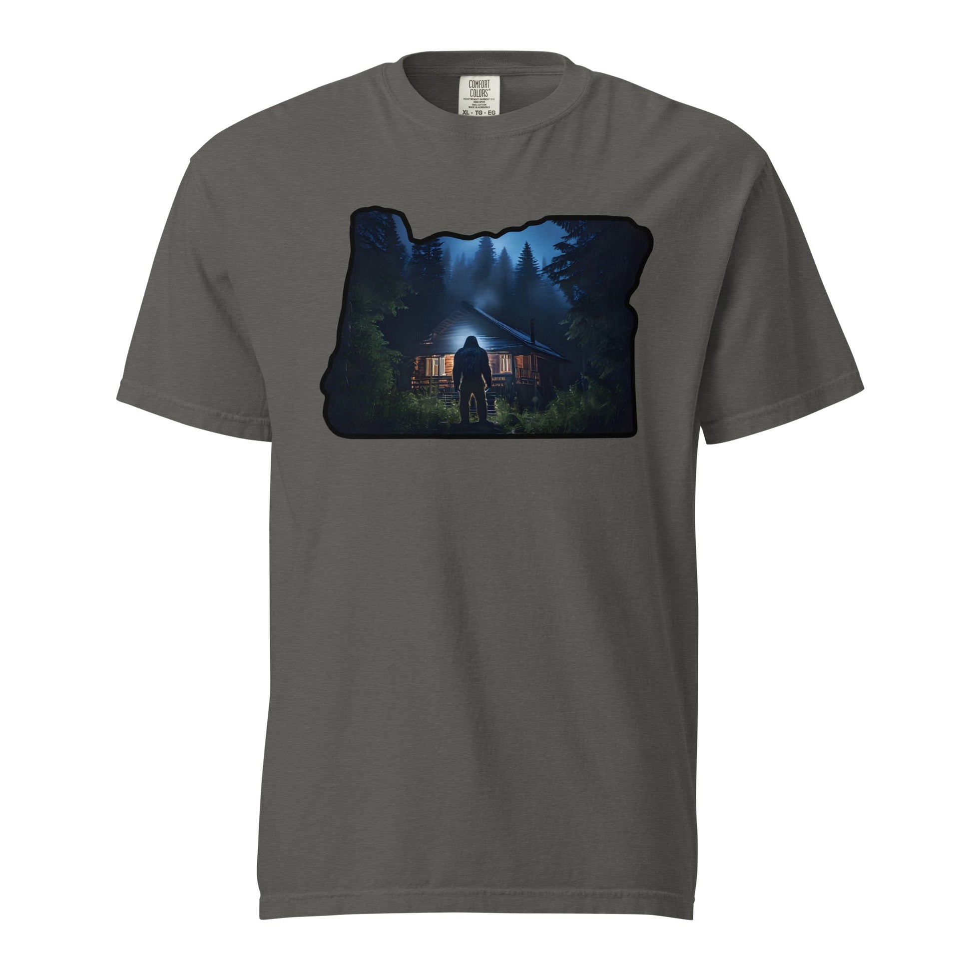 Oregon Bigfoot Visit Women's (Unisex) Premium Tee - Women's Shirts - Discovery Co.