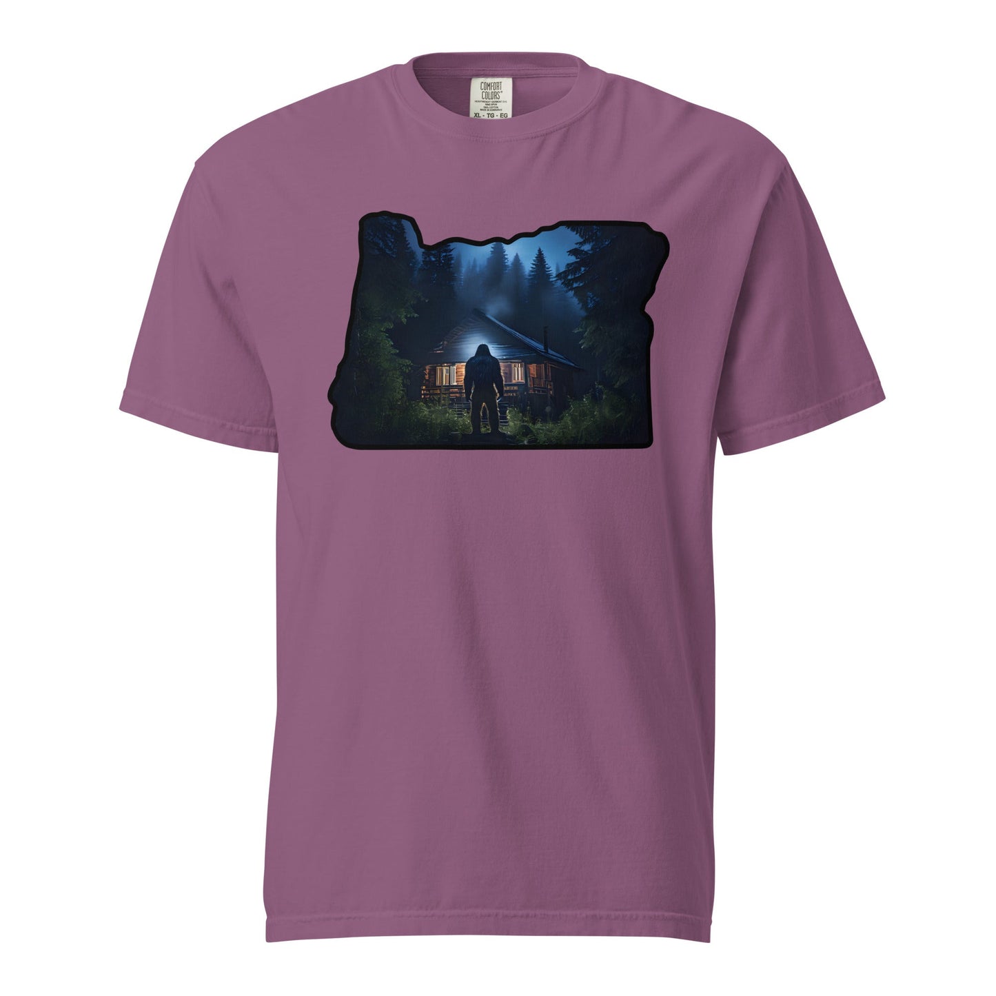 Oregon Bigfoot Visit Women's (Unisex) Premium Tee - Women's Shirts - Discovery Co.