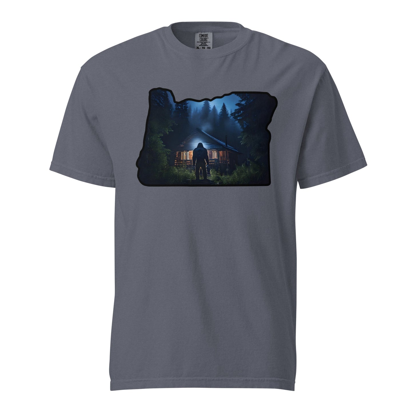 Oregon Bigfoot Visit Women's (Unisex) Premium Tee - Women's Shirts - Discovery Co.