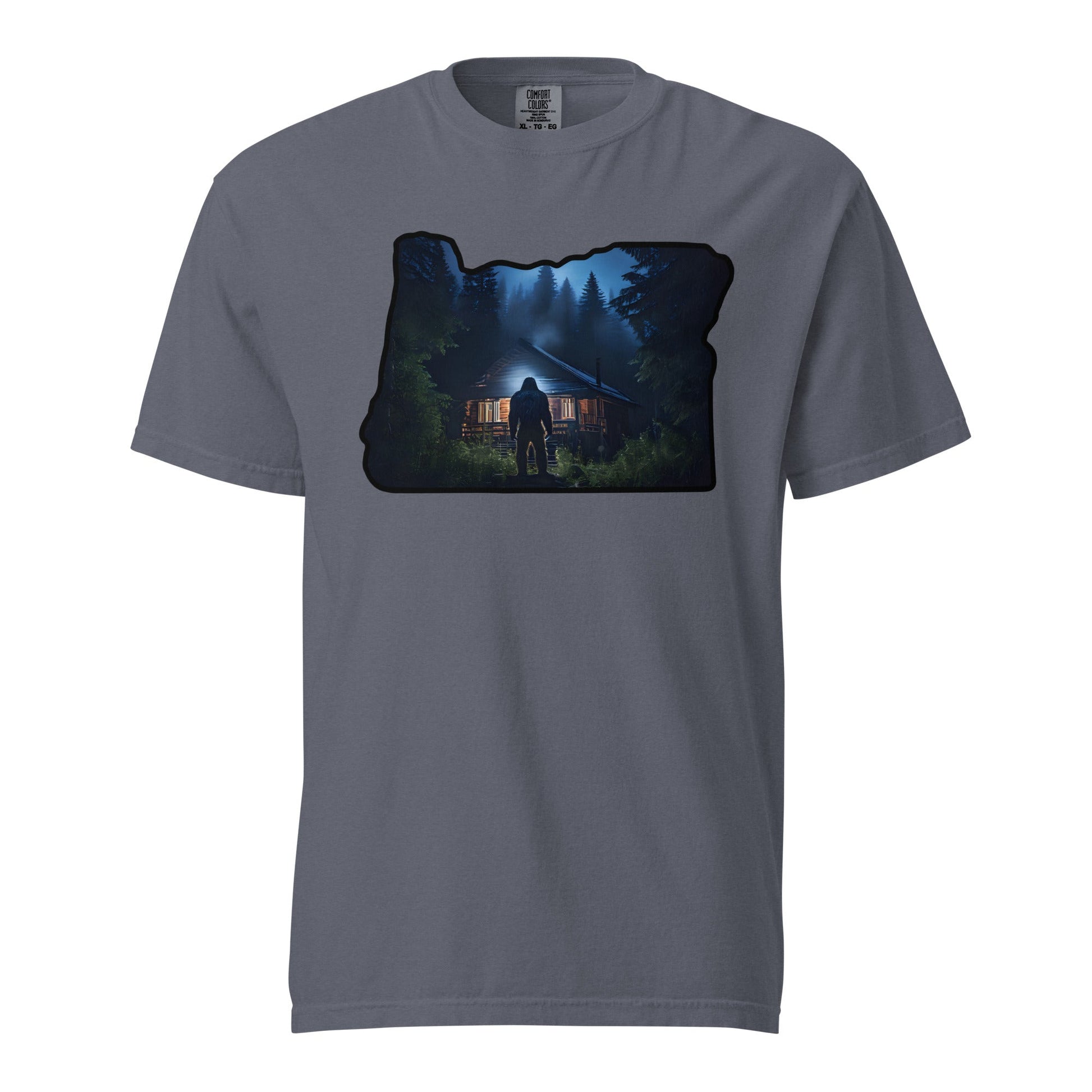 Oregon Bigfoot Visit Women's (Unisex) Premium Tee - Women's Shirts - Discovery Co.