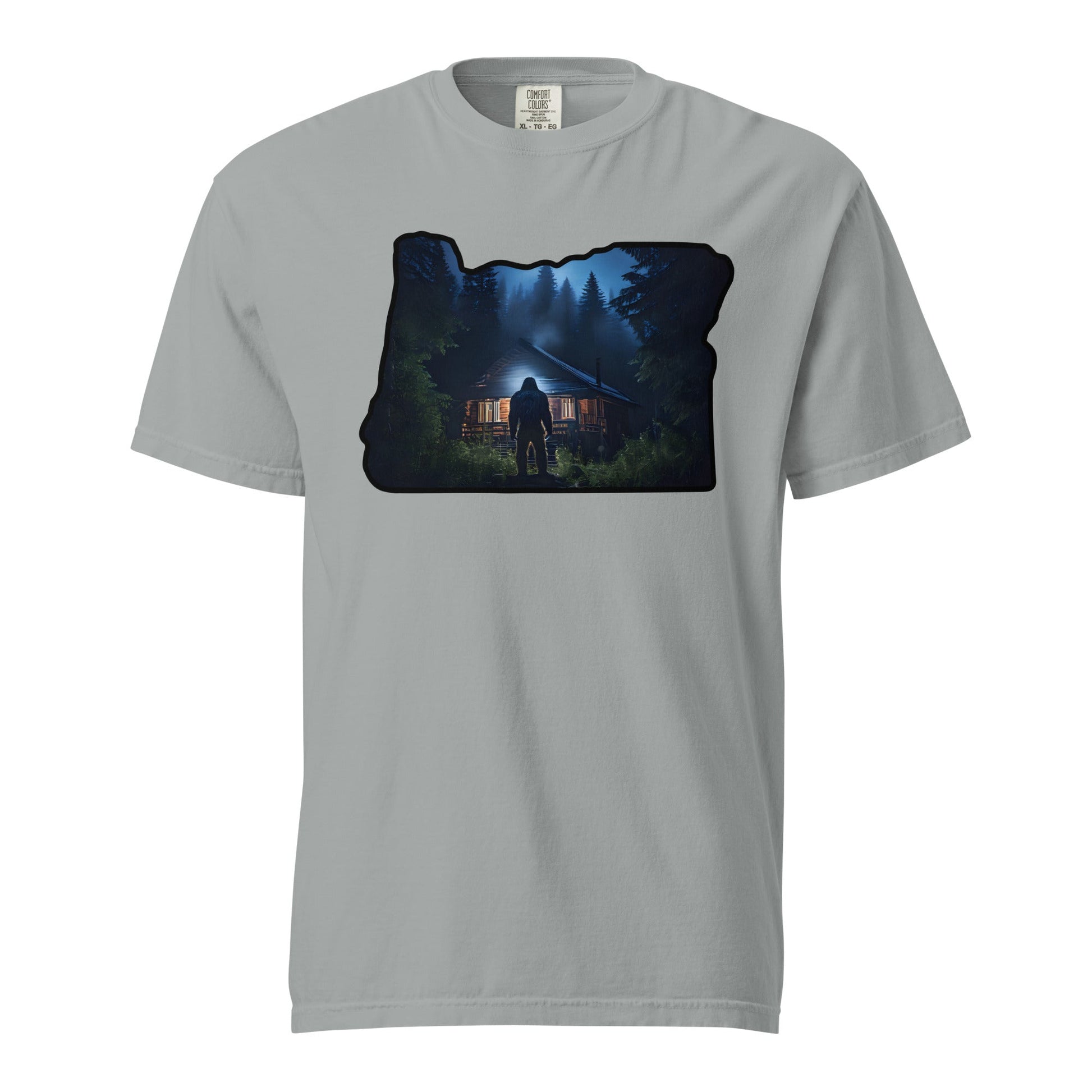 Oregon Bigfoot Visit Women's (Unisex) Premium Tee - Women's Shirts - Discovery Co.
