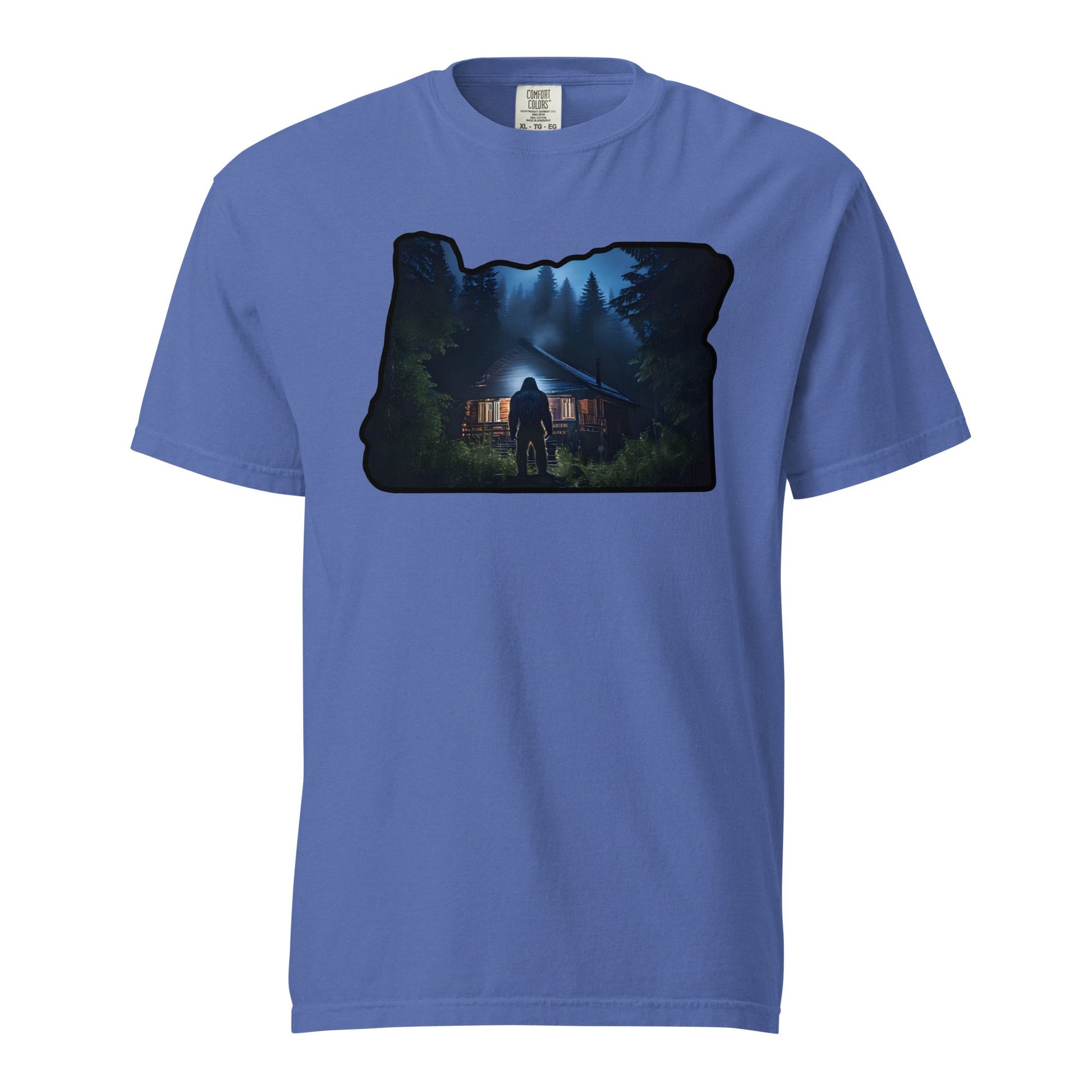 Oregon Bigfoot Visit Women's (Unisex) Premium Tee - Women's Shirts - Discovery Co.