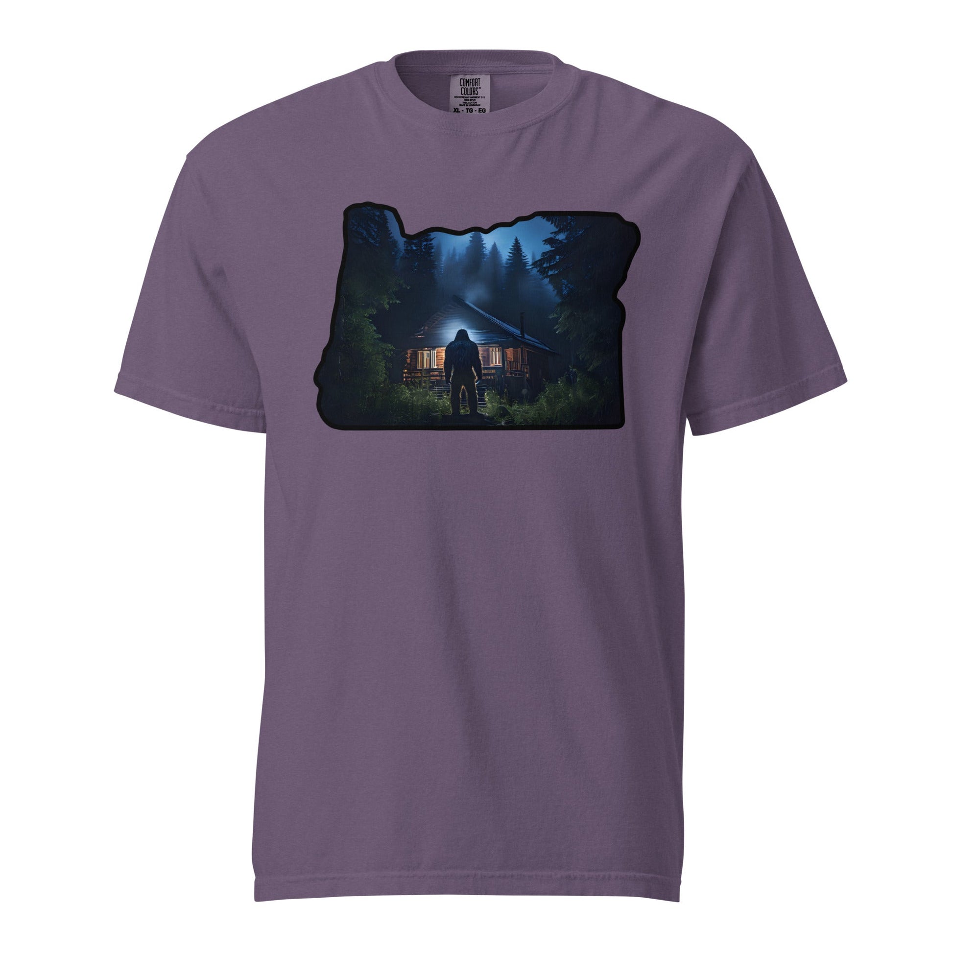Oregon Bigfoot Visit Women's (Unisex) Premium Tee - Women's Shirts - Discovery Co.