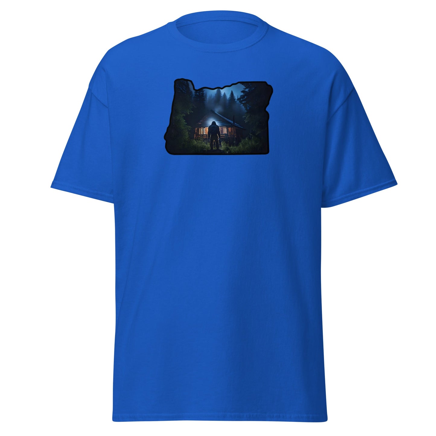 Oregon Bigfoot Visits Women's (Unisex) Classic Tee - Women's Shirts - Discovery Co.