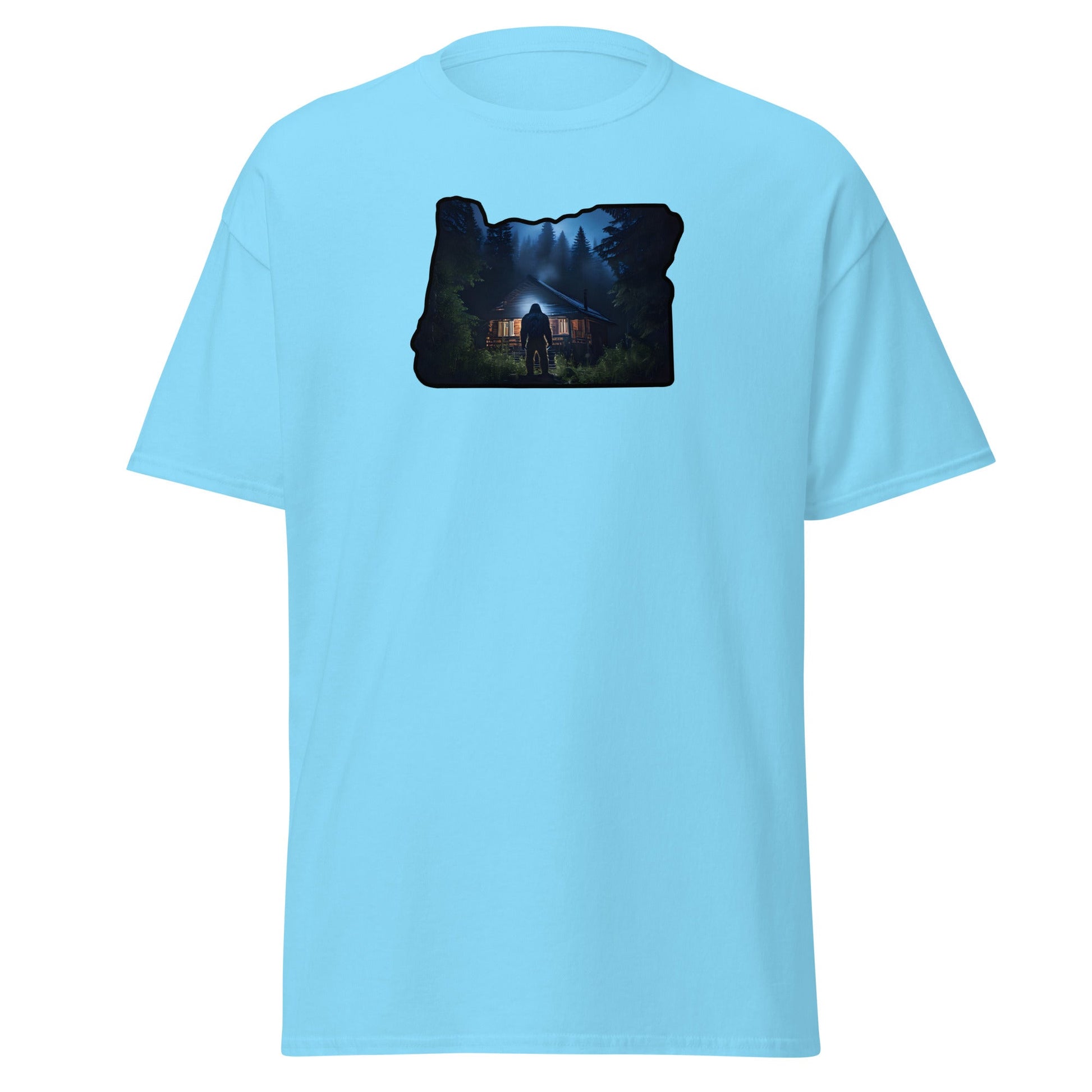 Oregon Bigfoot Visits Women's (Unisex) Classic Tee - Women's Shirts - Discovery Co.