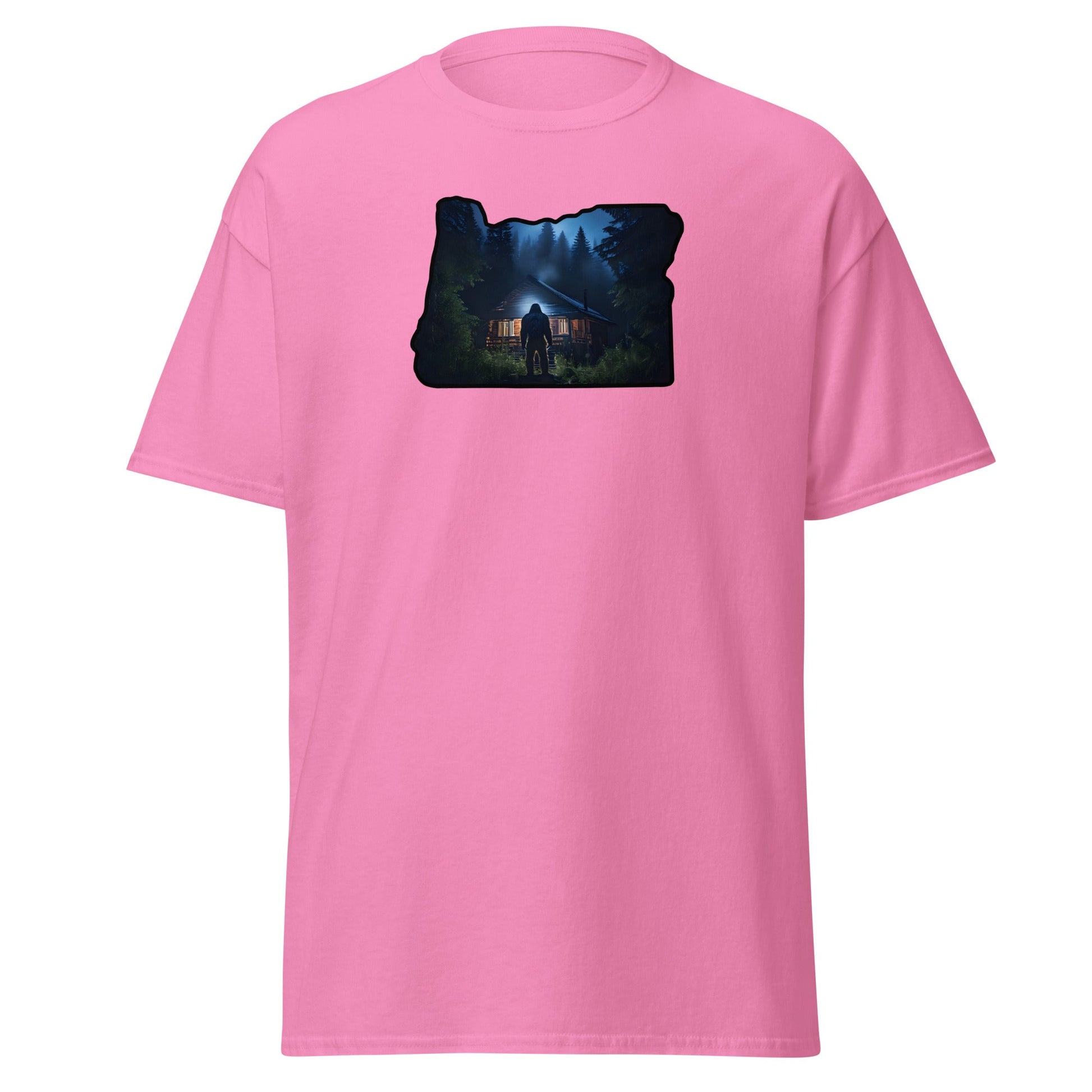 Oregon Bigfoot Visits Women's (Unisex) Classic Tee - Women's Shirts - Discovery Co.