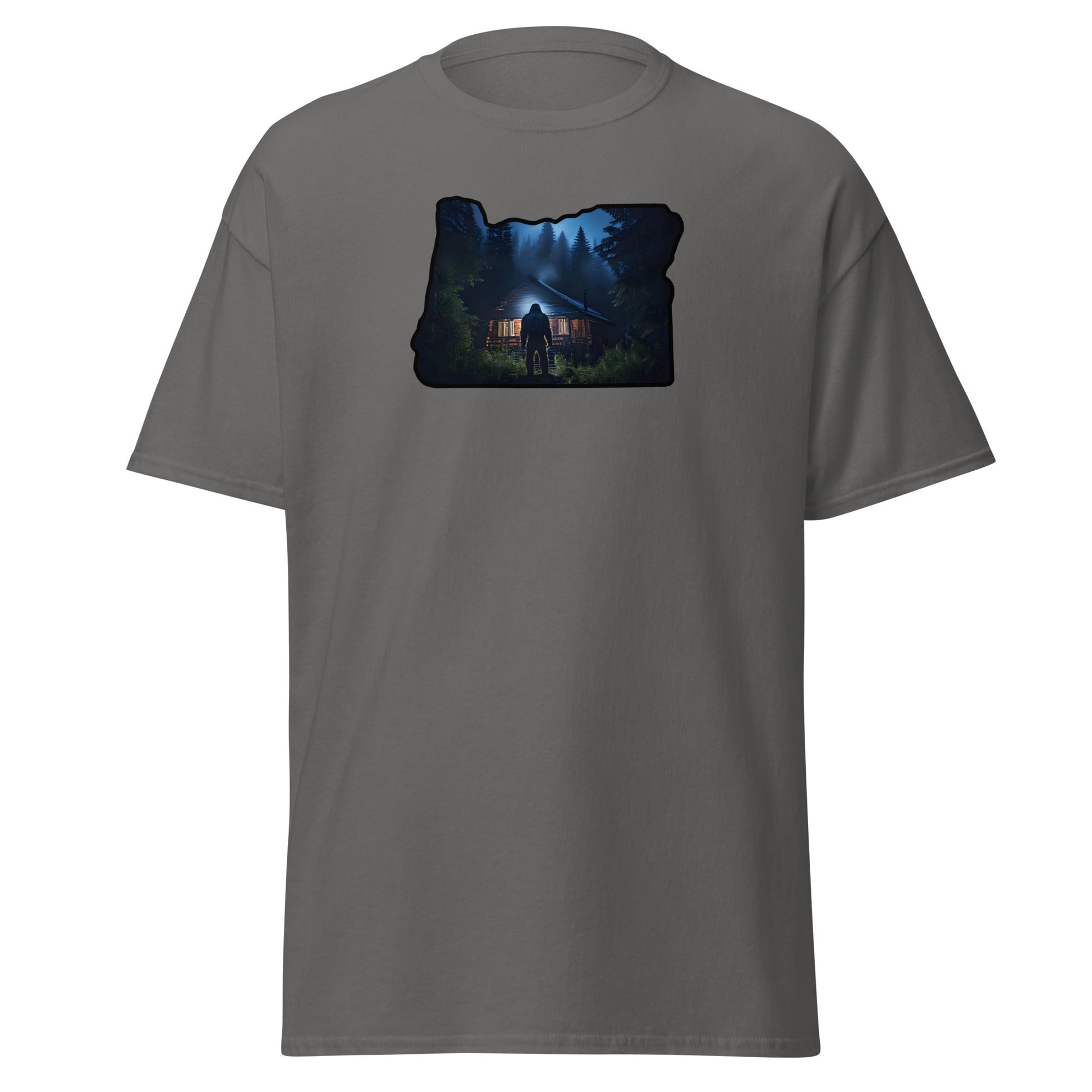 Oregon Bigfoot Visits Women's (Unisex) Classic Tee - Women's Shirts - Discovery Co.