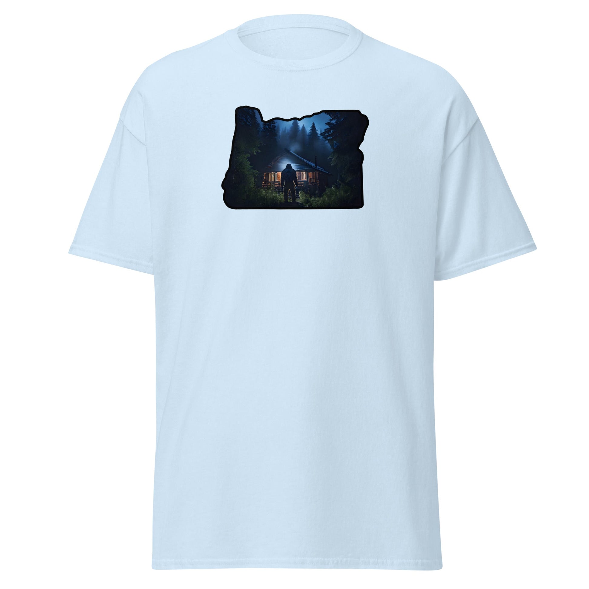 Oregon Bigfoot Visits Women's (Unisex) Classic Tee - Women's Shirts - Discovery Co.