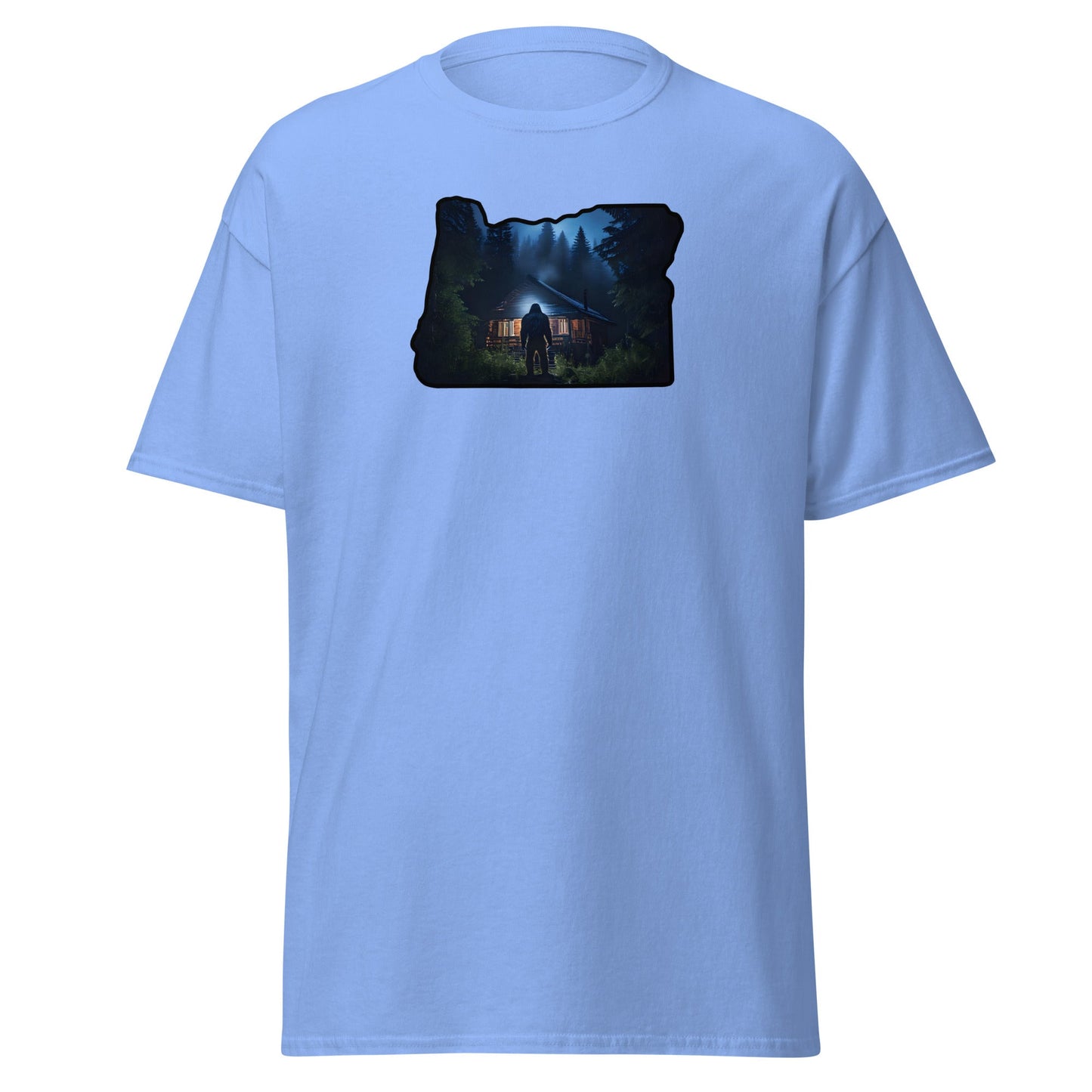 Oregon Bigfoot Visits Women's (Unisex) Classic Tee - Women's Shirts - Discovery Co.
